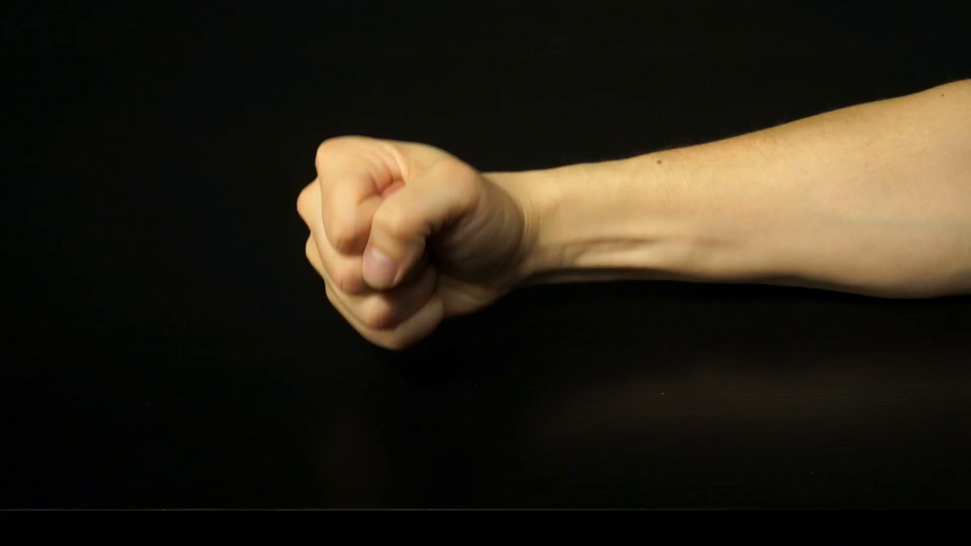 Two hands pound fists on table in anger or frustration Stock Video ...