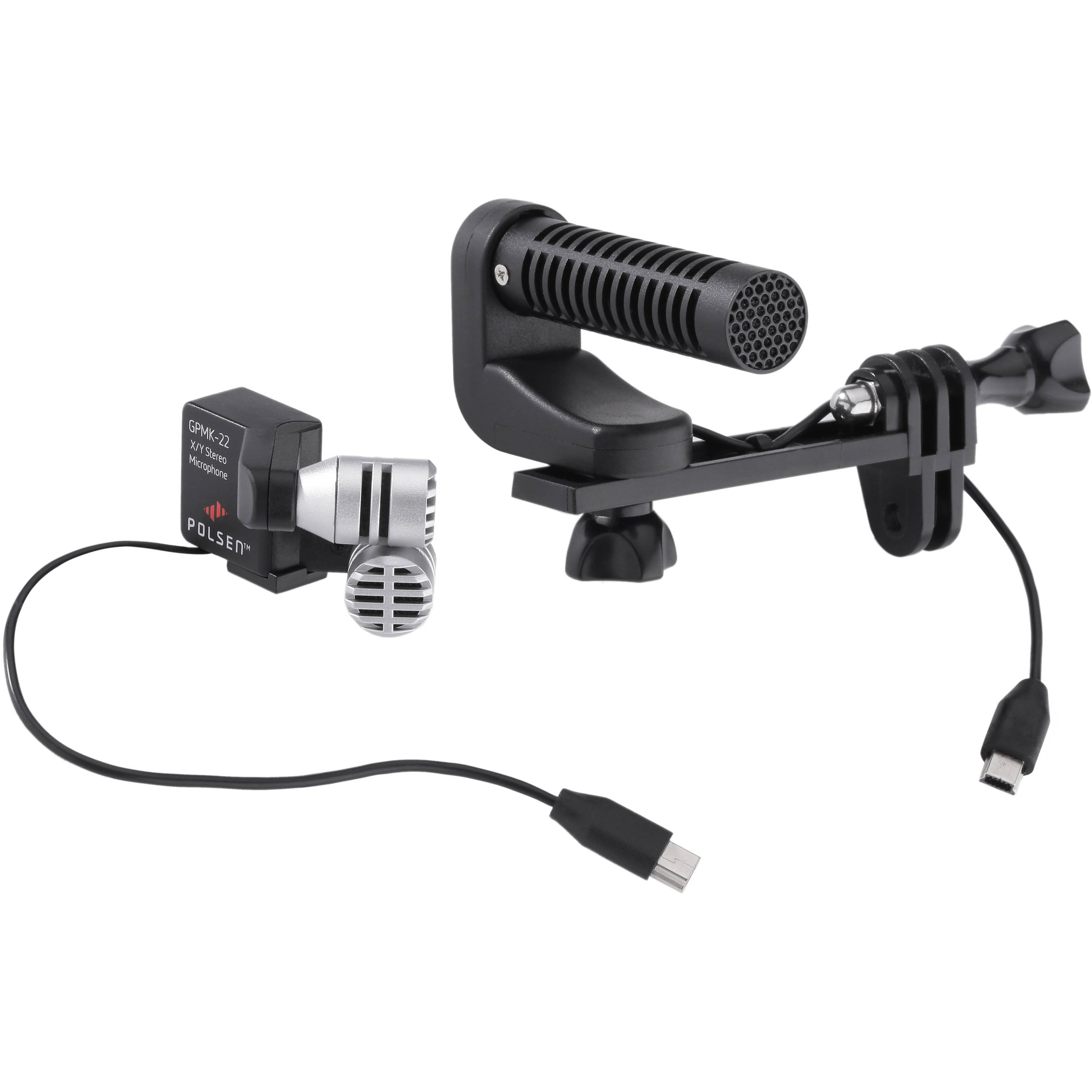 Polsen GPMK-22 GoPro Production Microphone Kit GPMK-22 B&H Photo