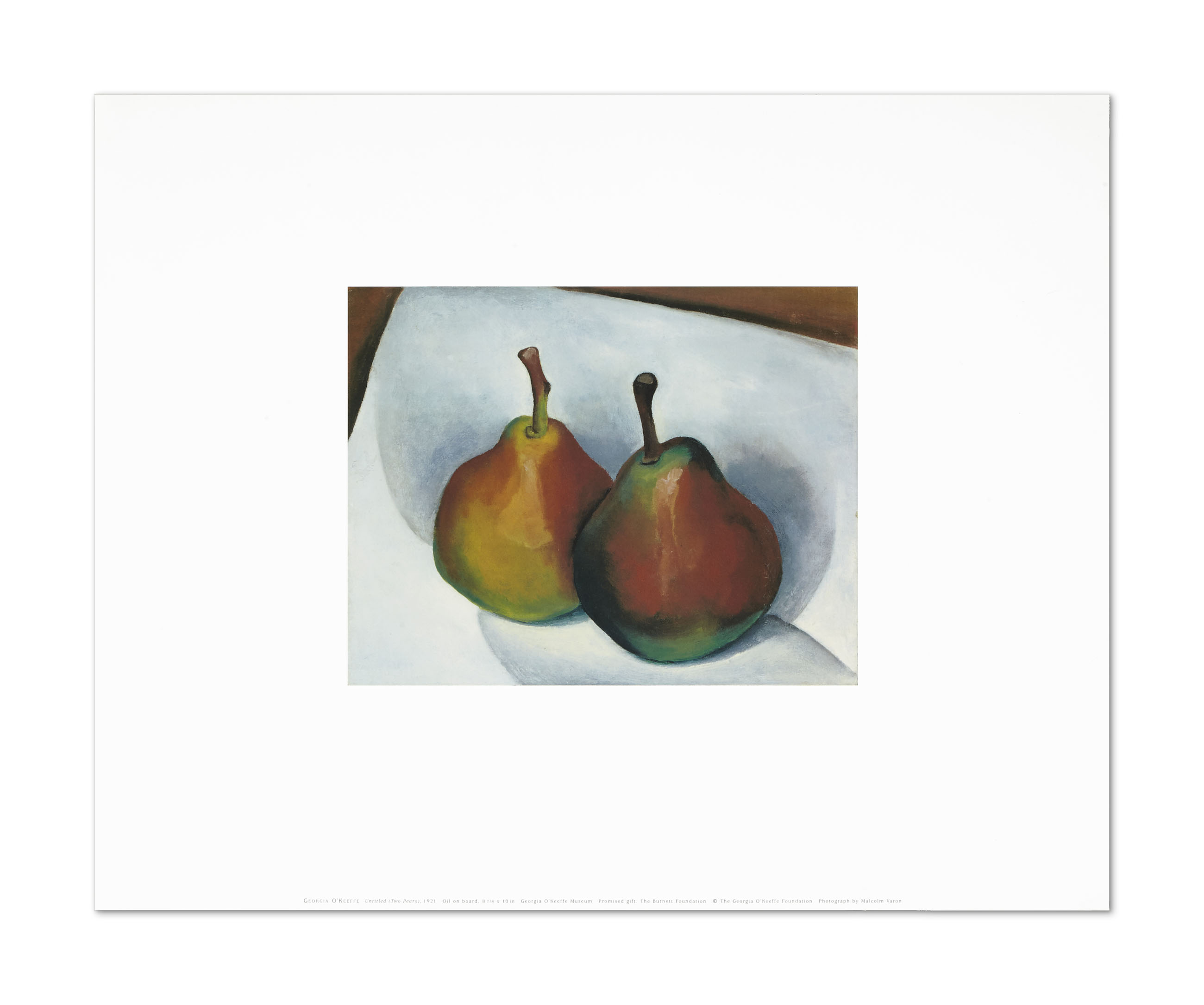 Untitled (Two Pears), 1921 - Georgia O'Keeffe Museum