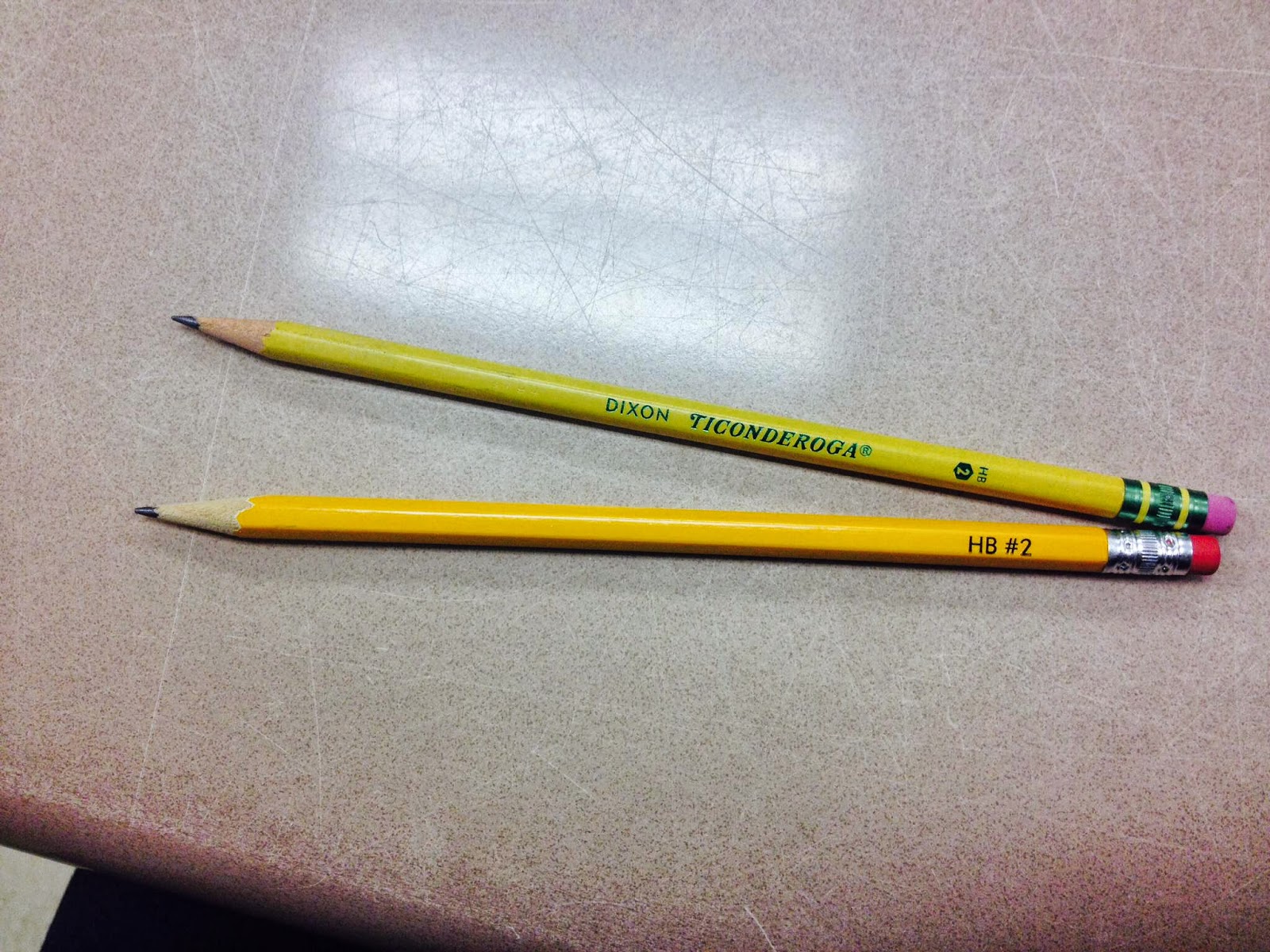 Dream. Pray. Create.: This showdown (of two pencils) was almost a ...