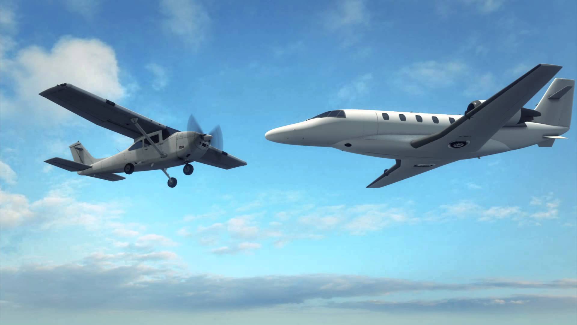 Two planes photo