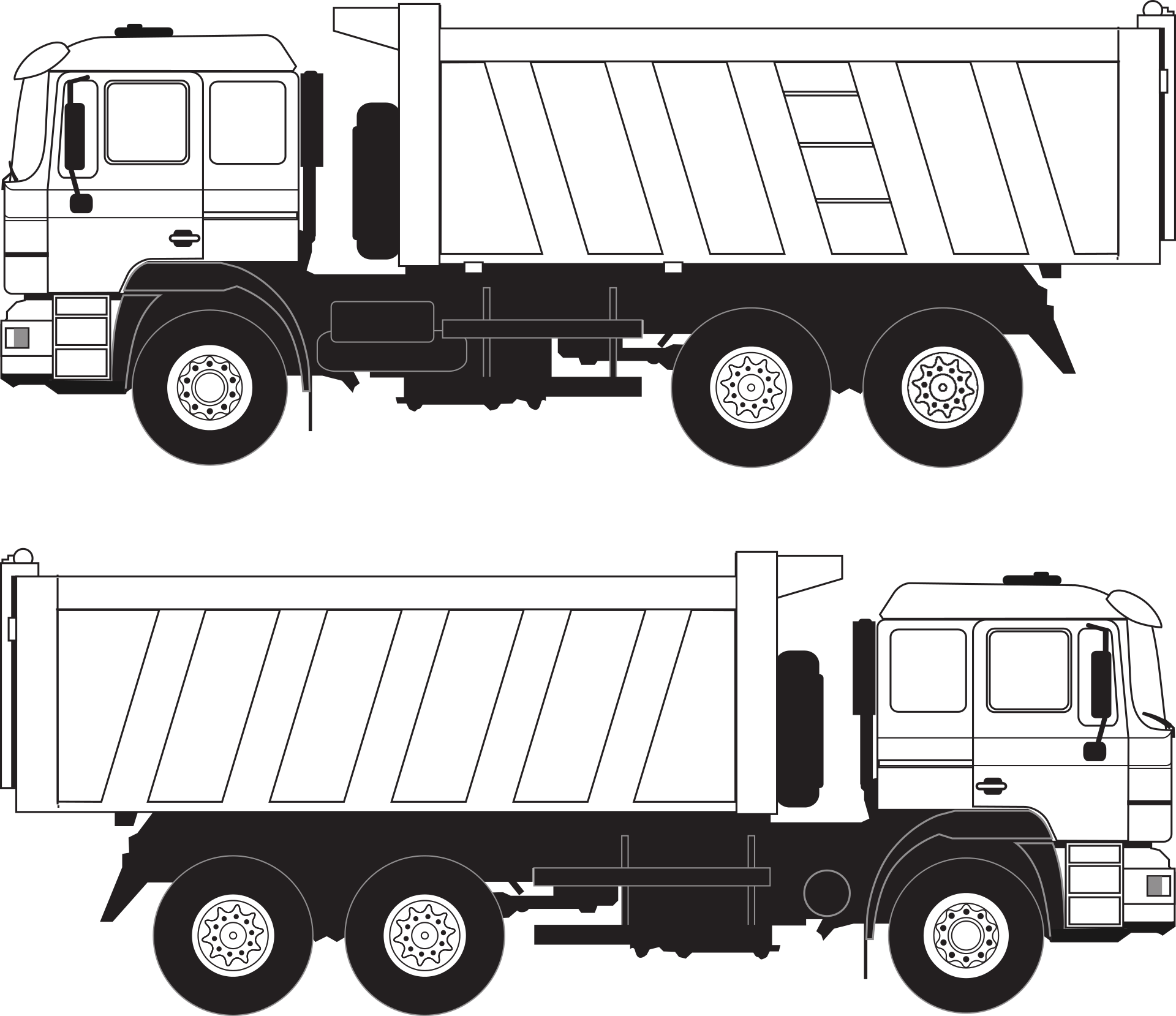 Two trucks photo