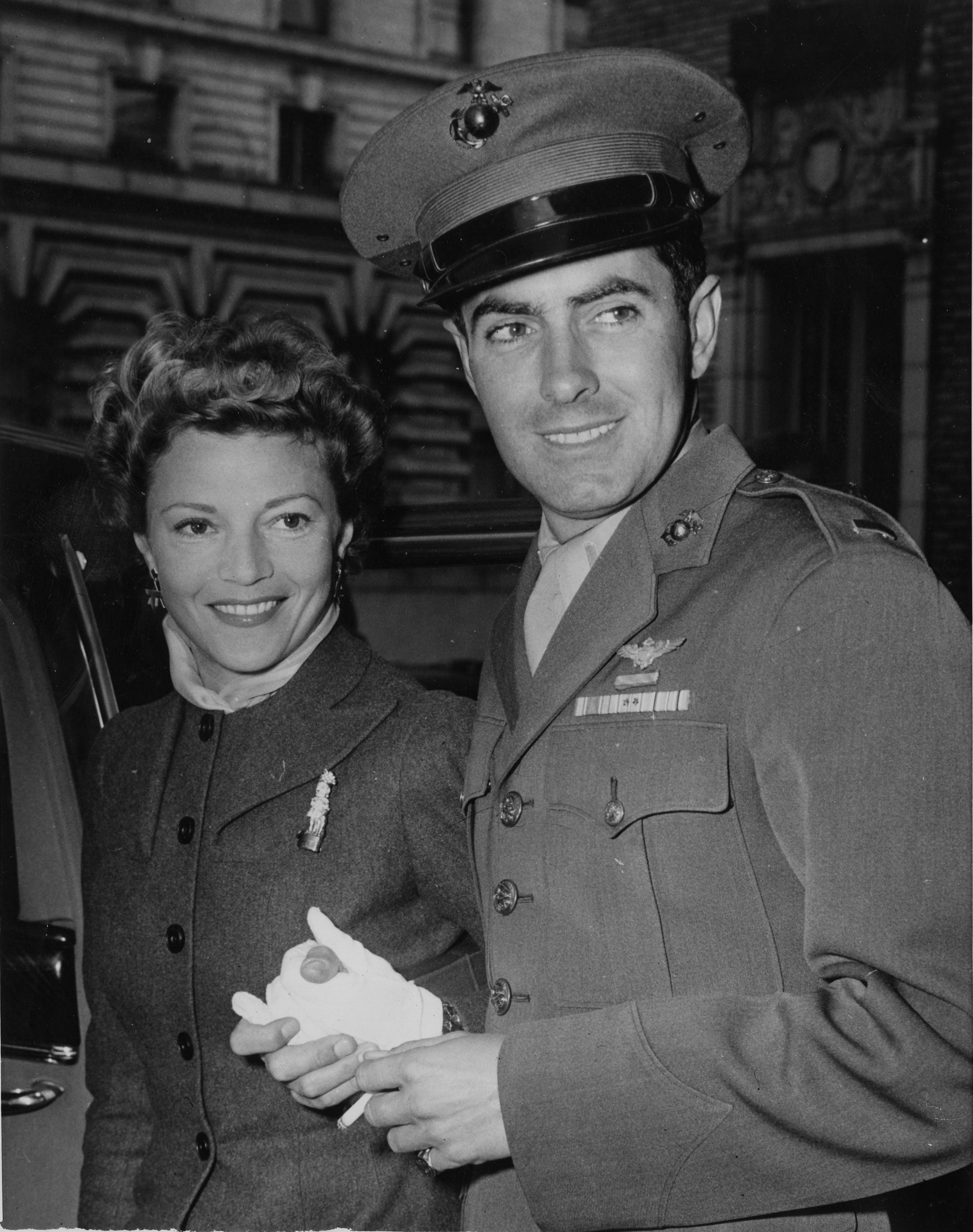 Tyrone Power with wife Annabella058 - The Hollywood Museum