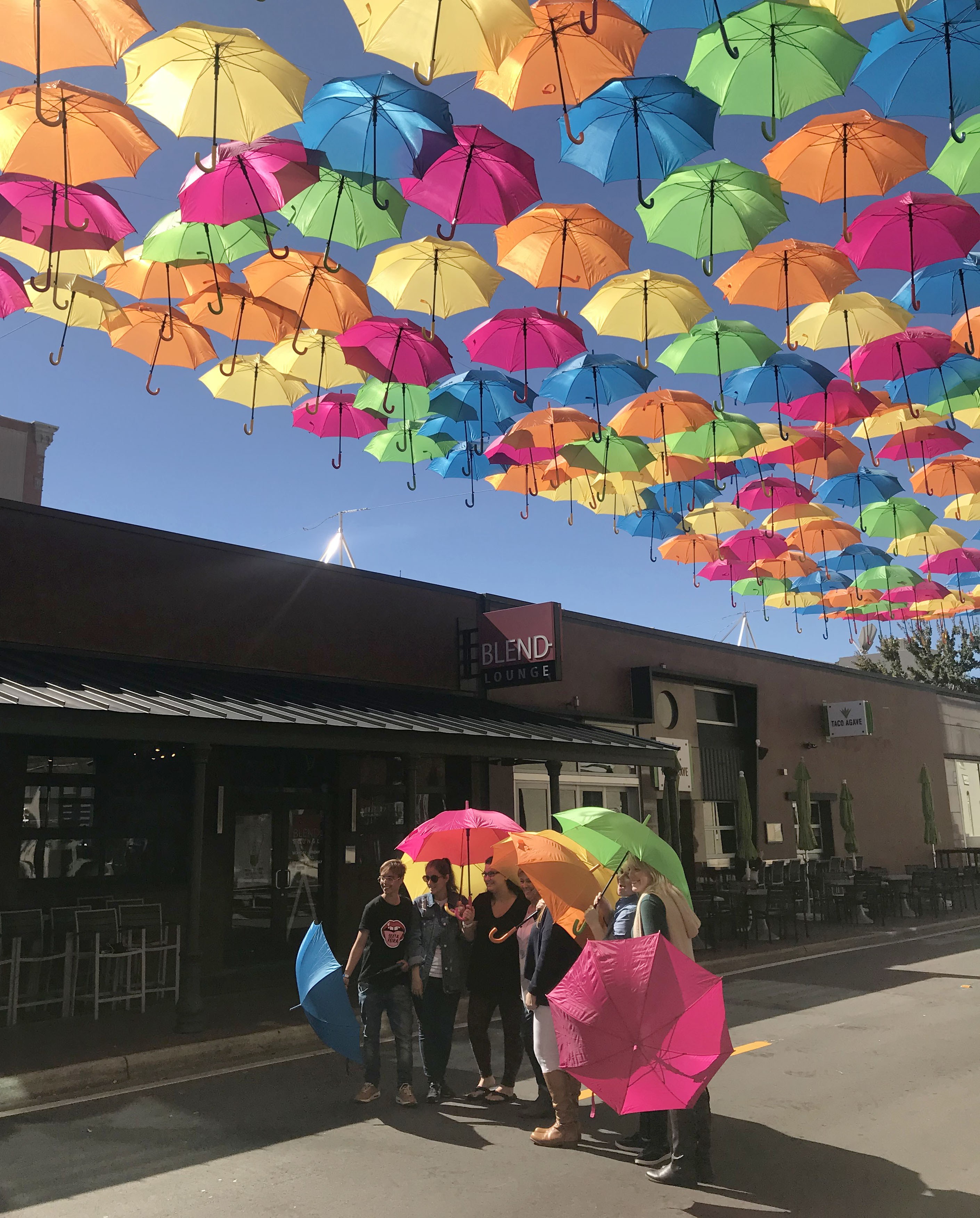 Umbrella Sky project showers downtown Pensacola with color | The Pulse