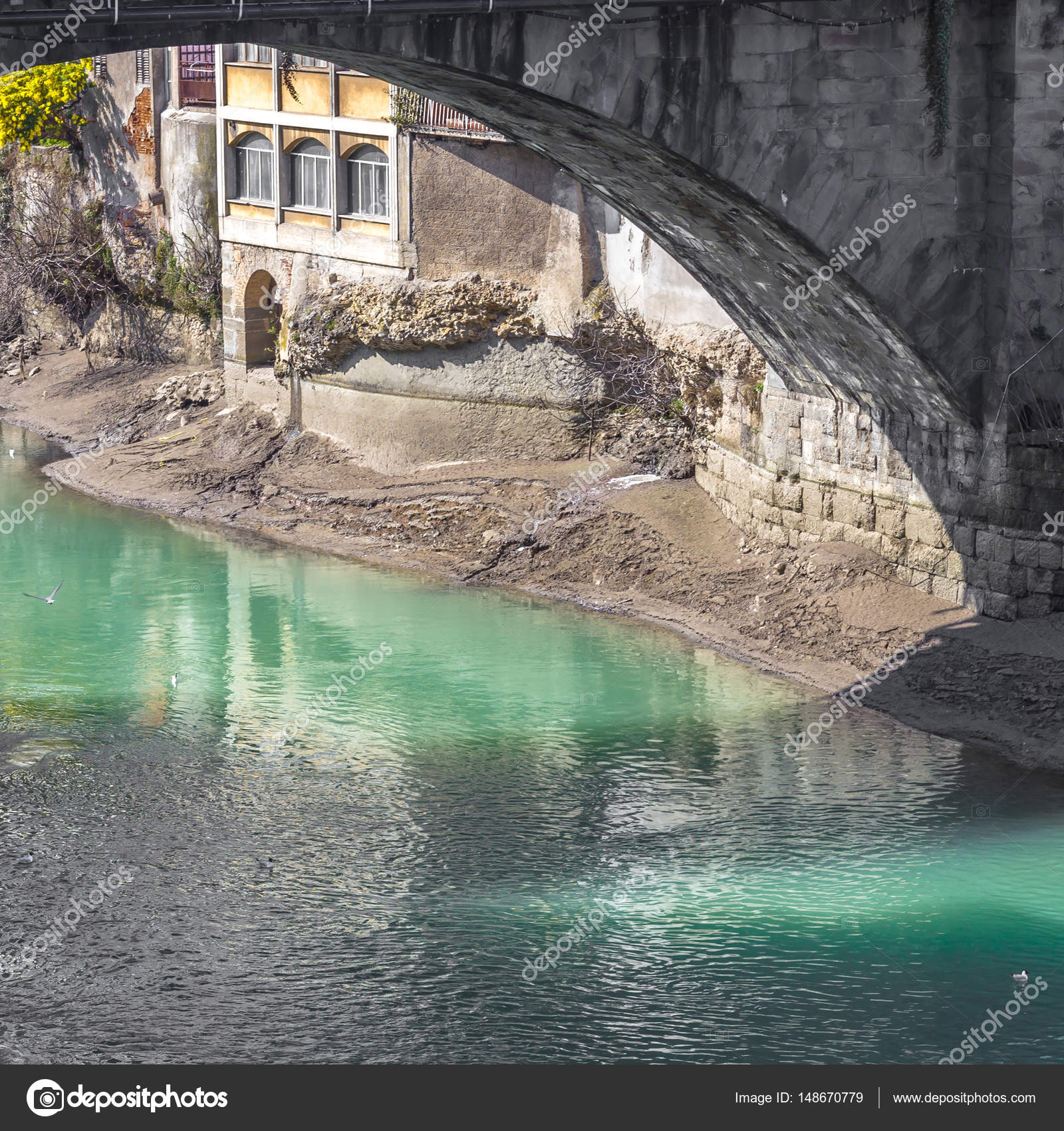 Under the bridge — Stock Photo © germanopoli #148670779