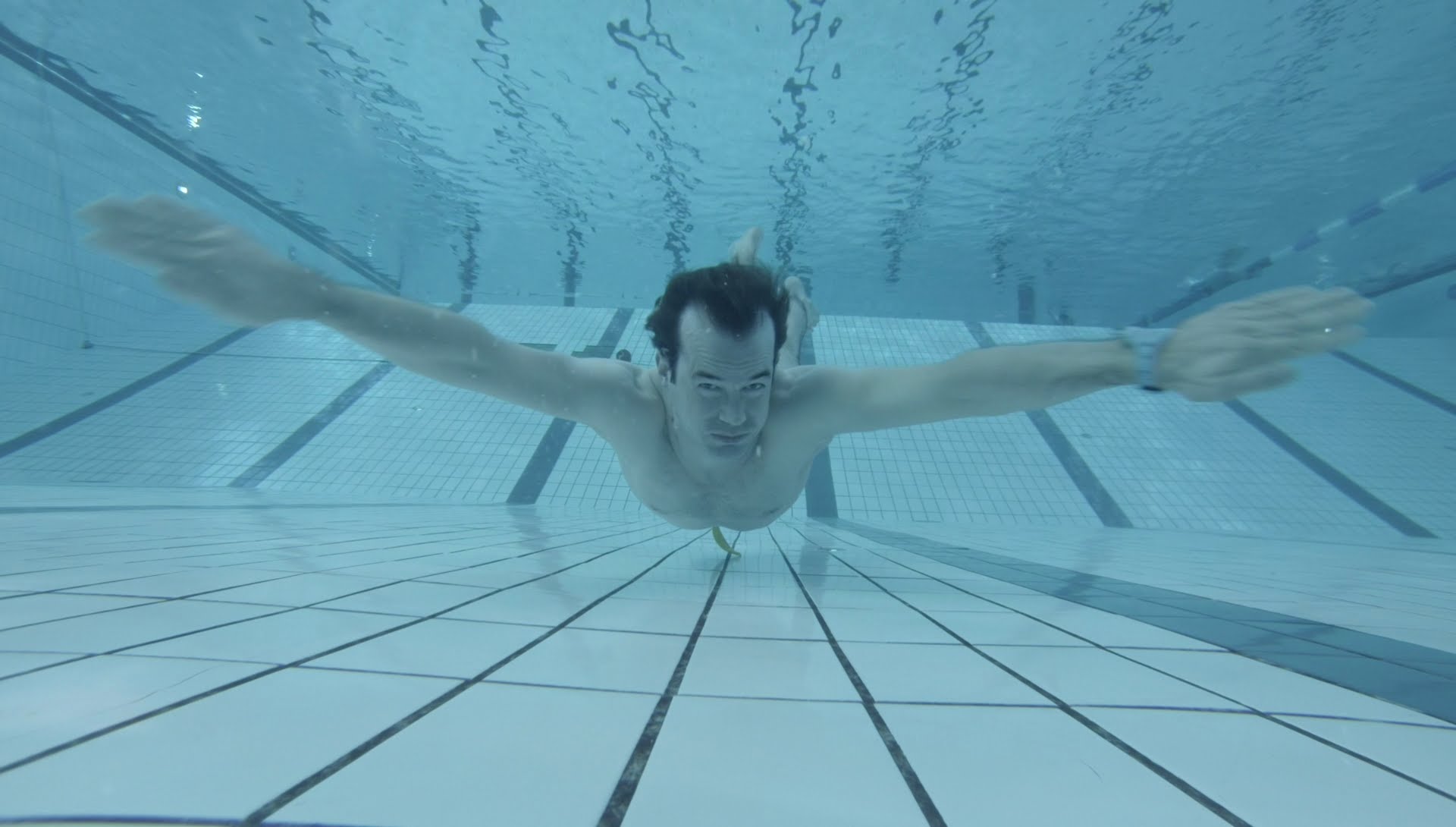 How to swim to the bottom of the pool (dive deeper underwater) - YouTube