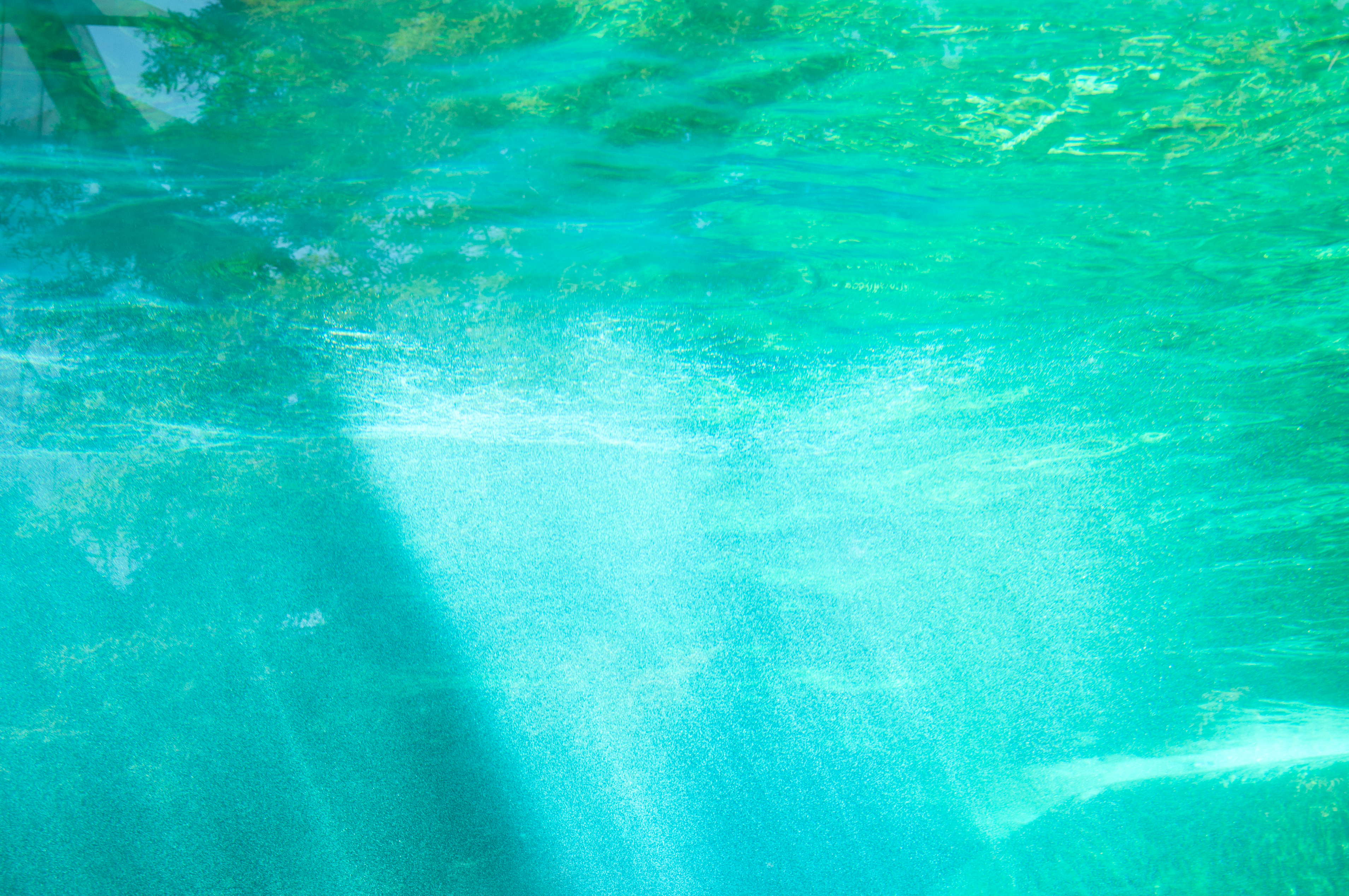 Underwater texture with sunshine, Sunlight, Shadows, Shallow, Shimmer, HQ Photo