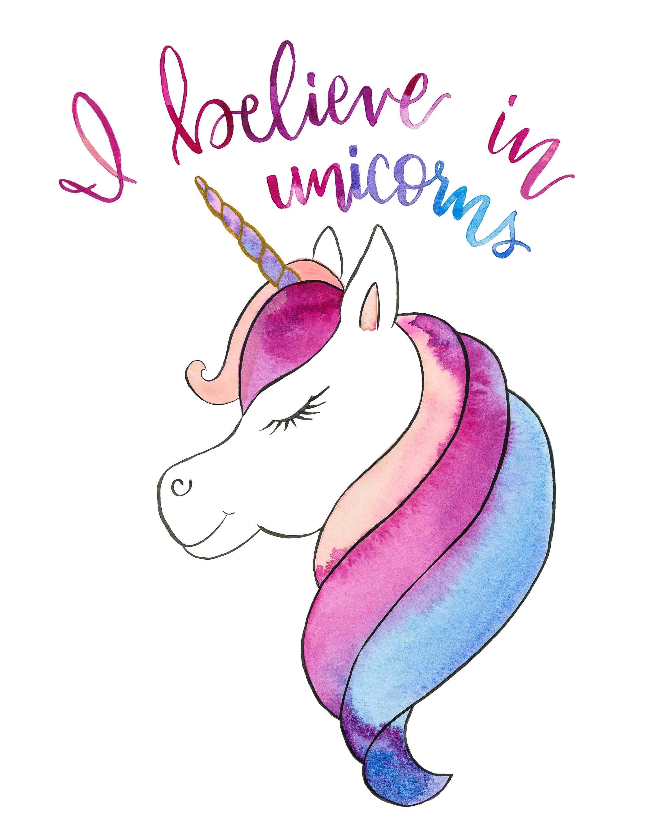 Unicorn Party Free Printables | Best of Pinterest - TINSELBOX