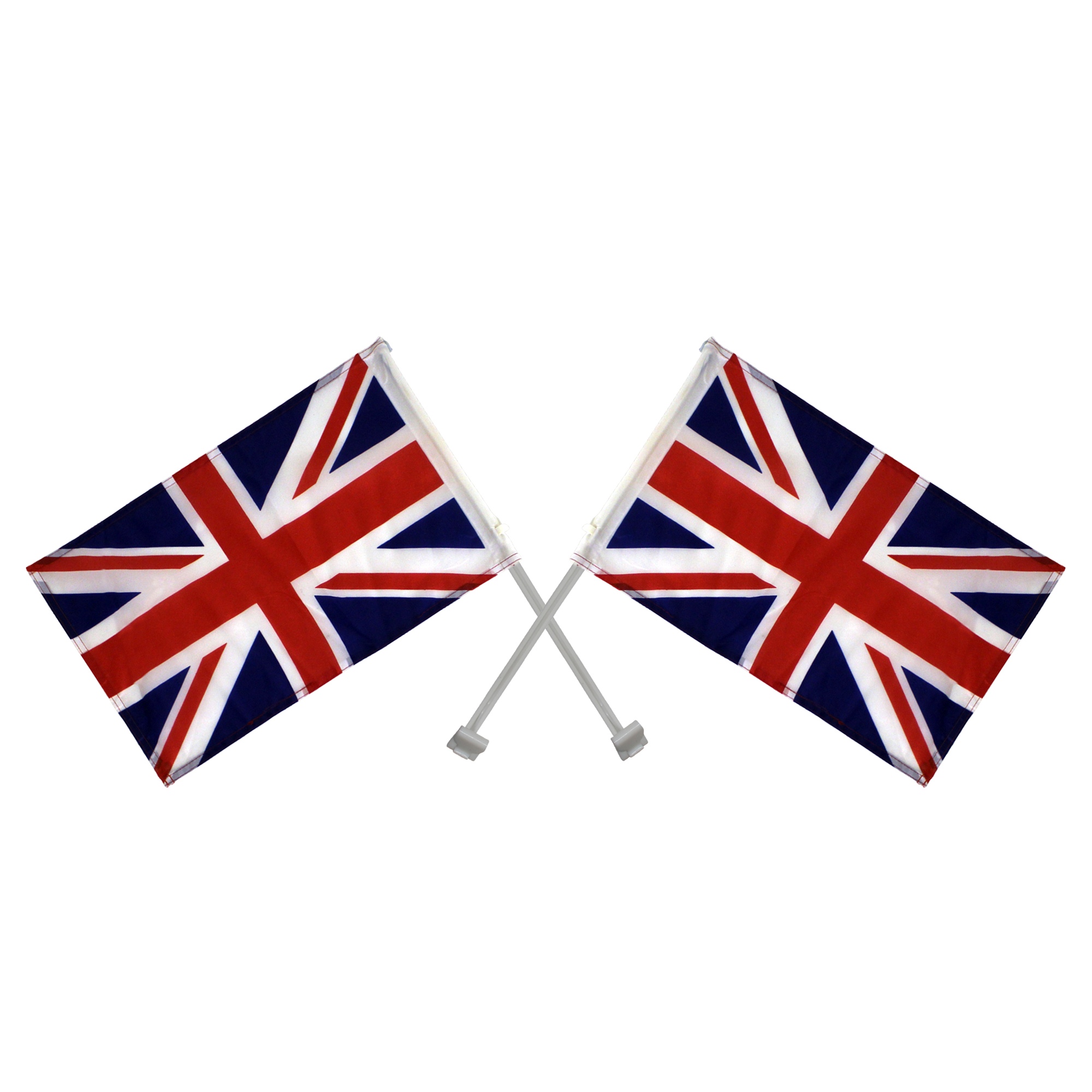 2 x Union Jack Window Car Flag United Kingdom Great Britain England ...