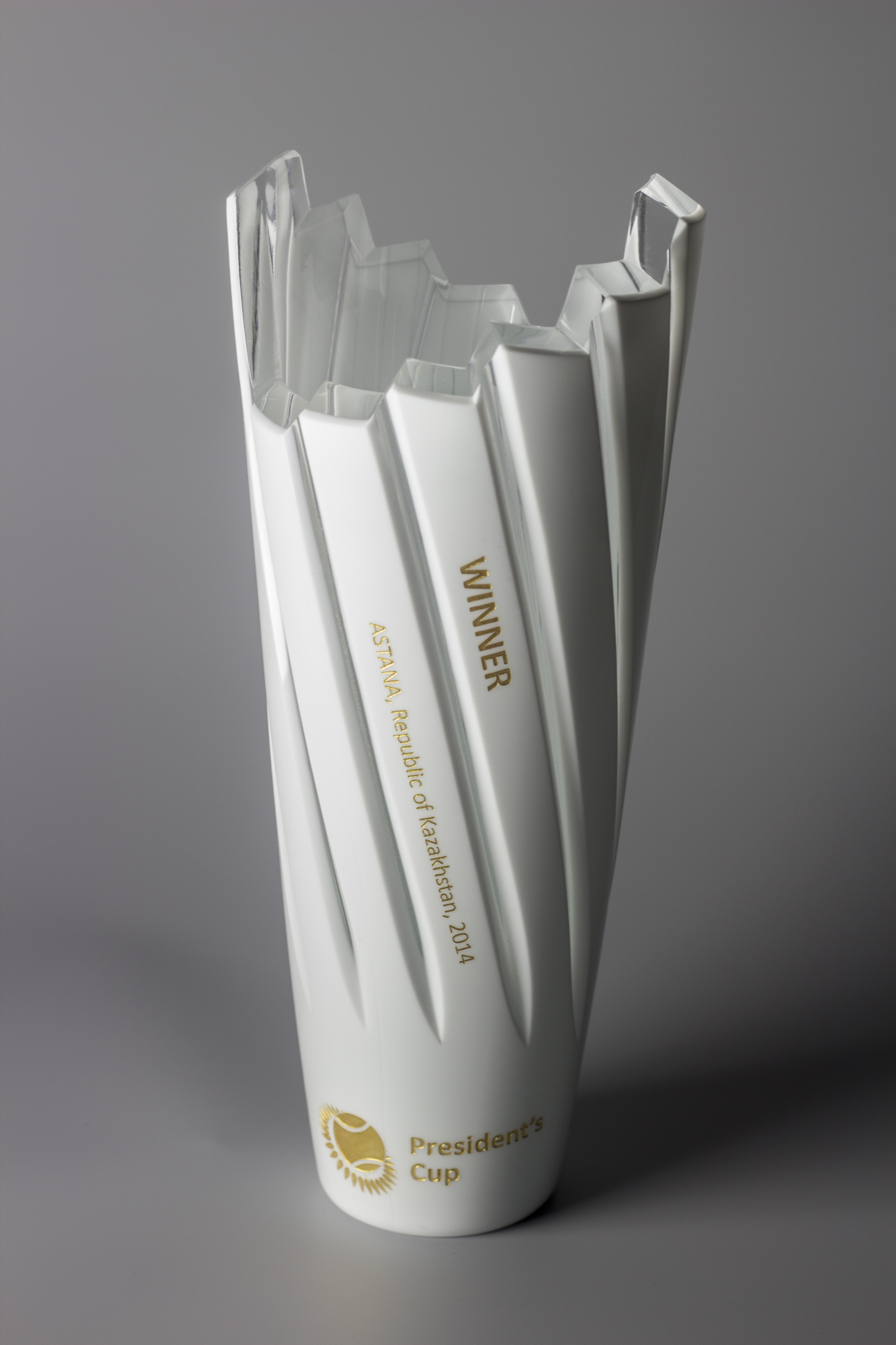 Lasvit Creates Unique Crystal Trophy for the President's Cup Tennis ...