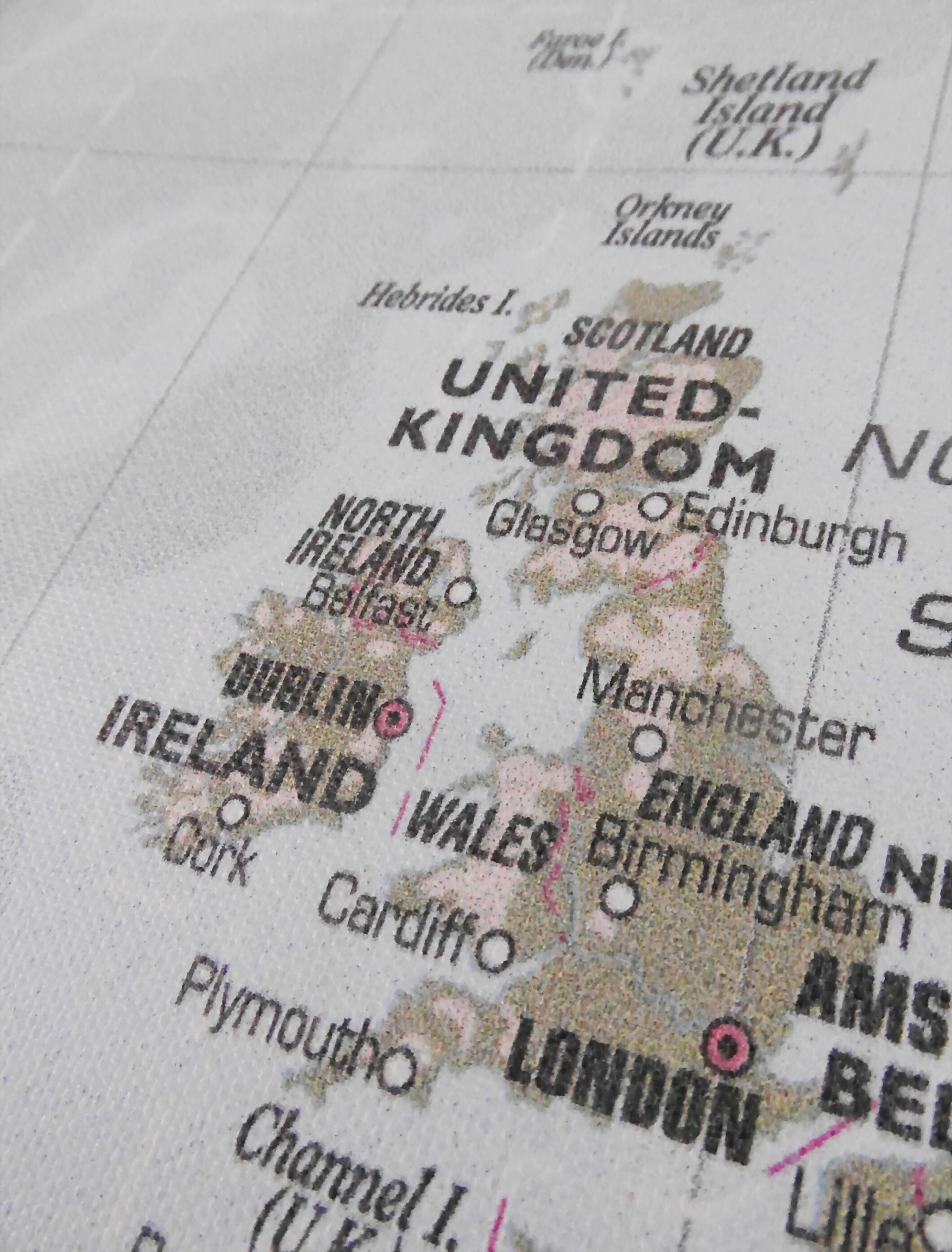 United Kingdom Map, Atlas, Kingdom, United, Uk, HQ Photo