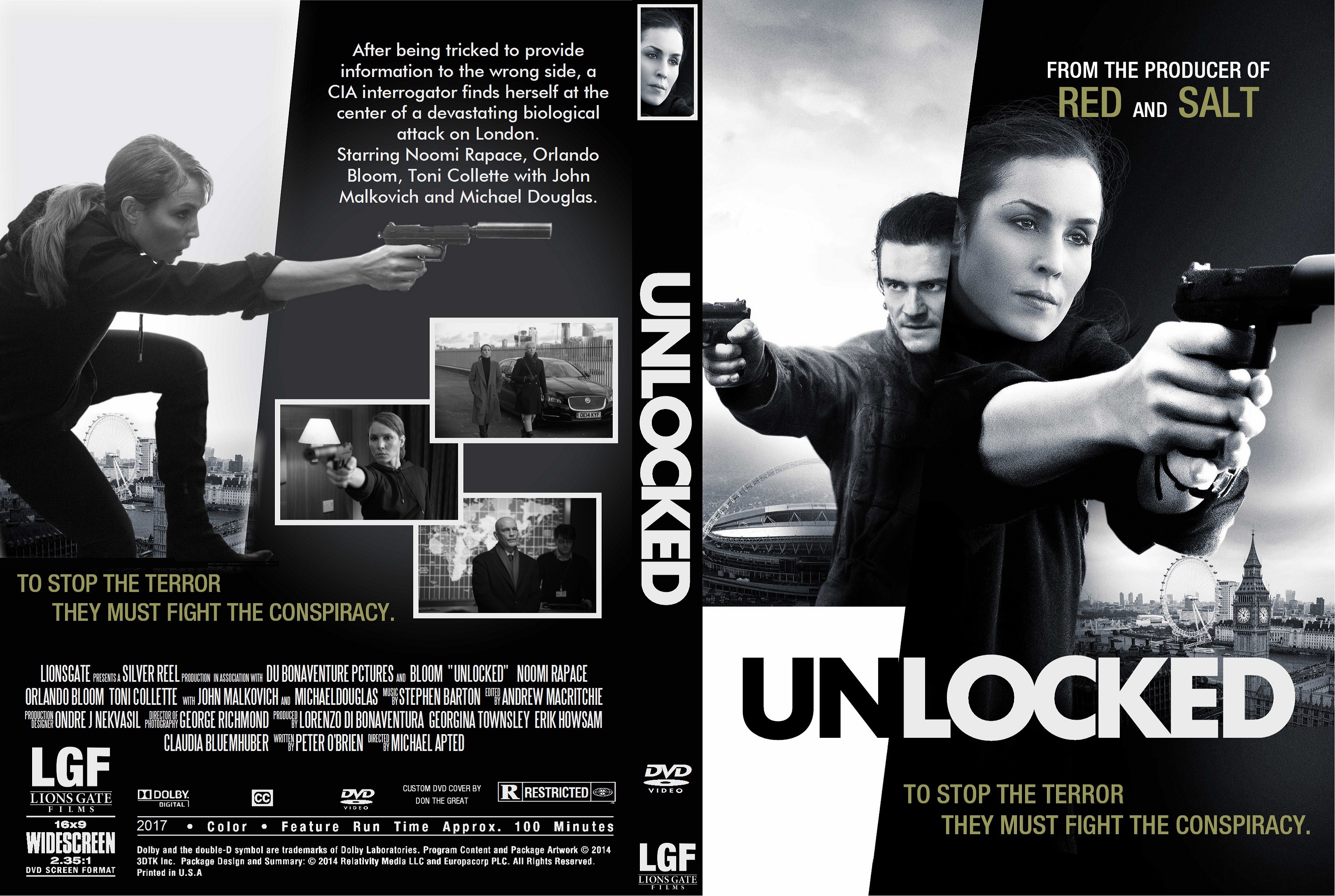 Unlocked - Cover Addict - DVD Covers And Labels