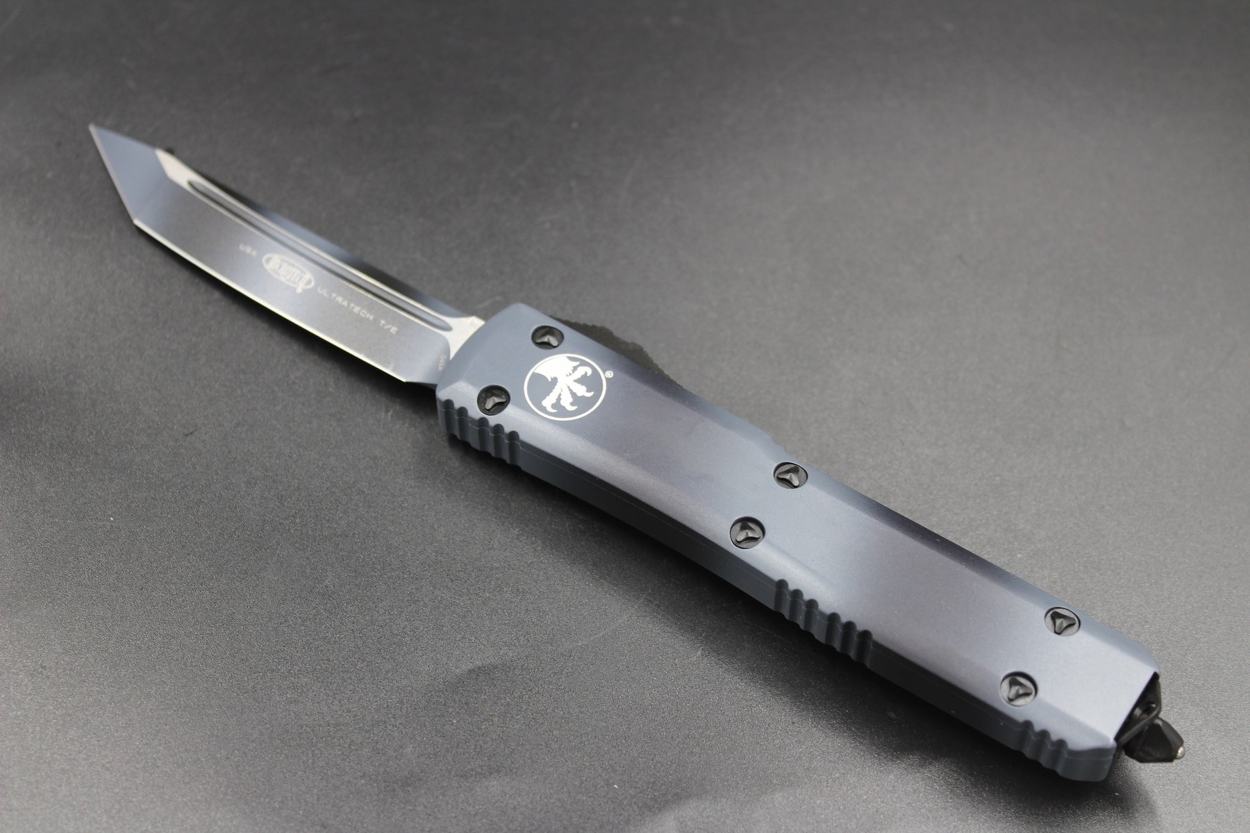 Microtech Ultratech Urban Camo T/E OTF Knife Tactical Black Blade ...