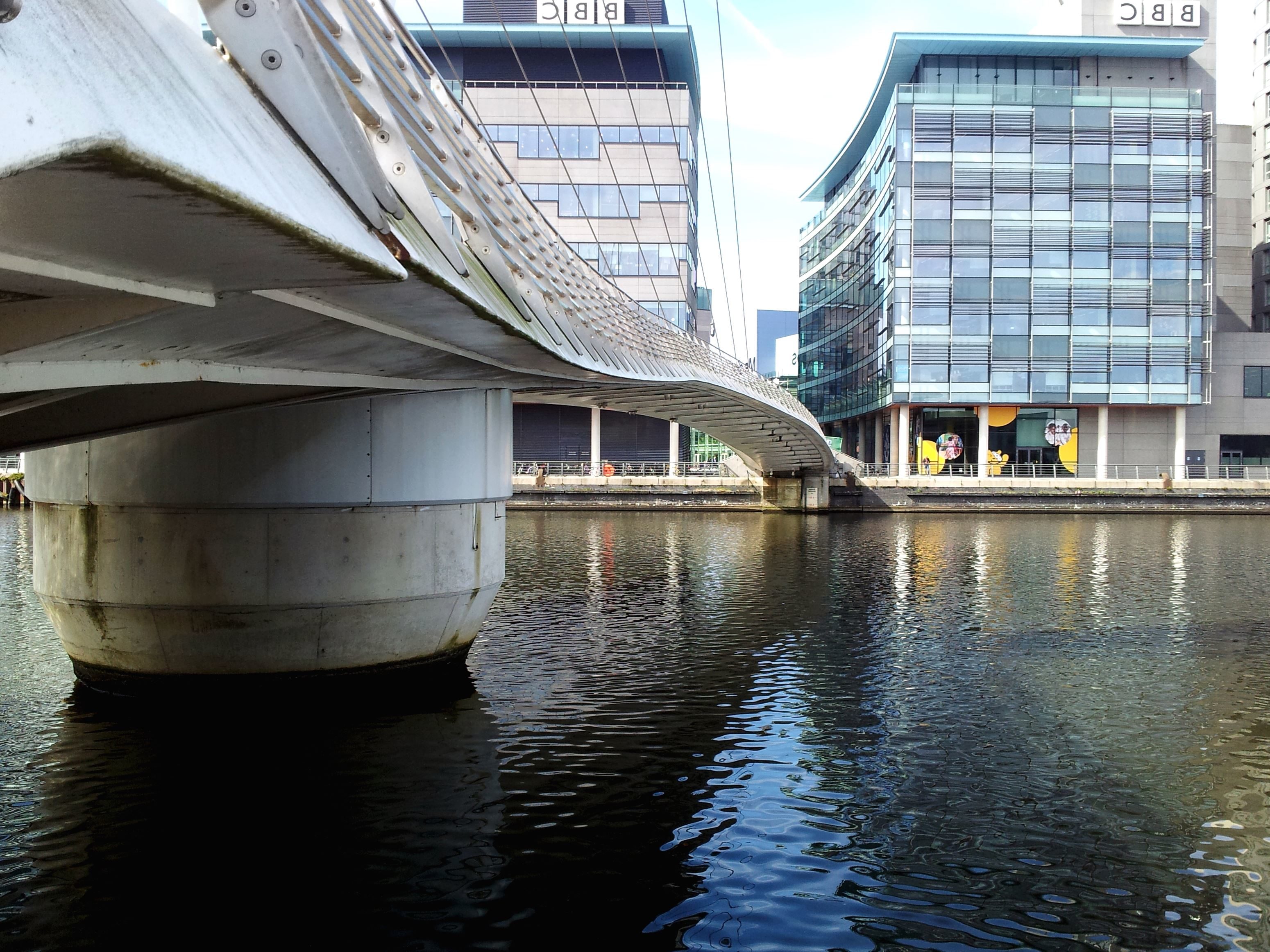 Free picture: urban, water, architecture, bridge, building, construction