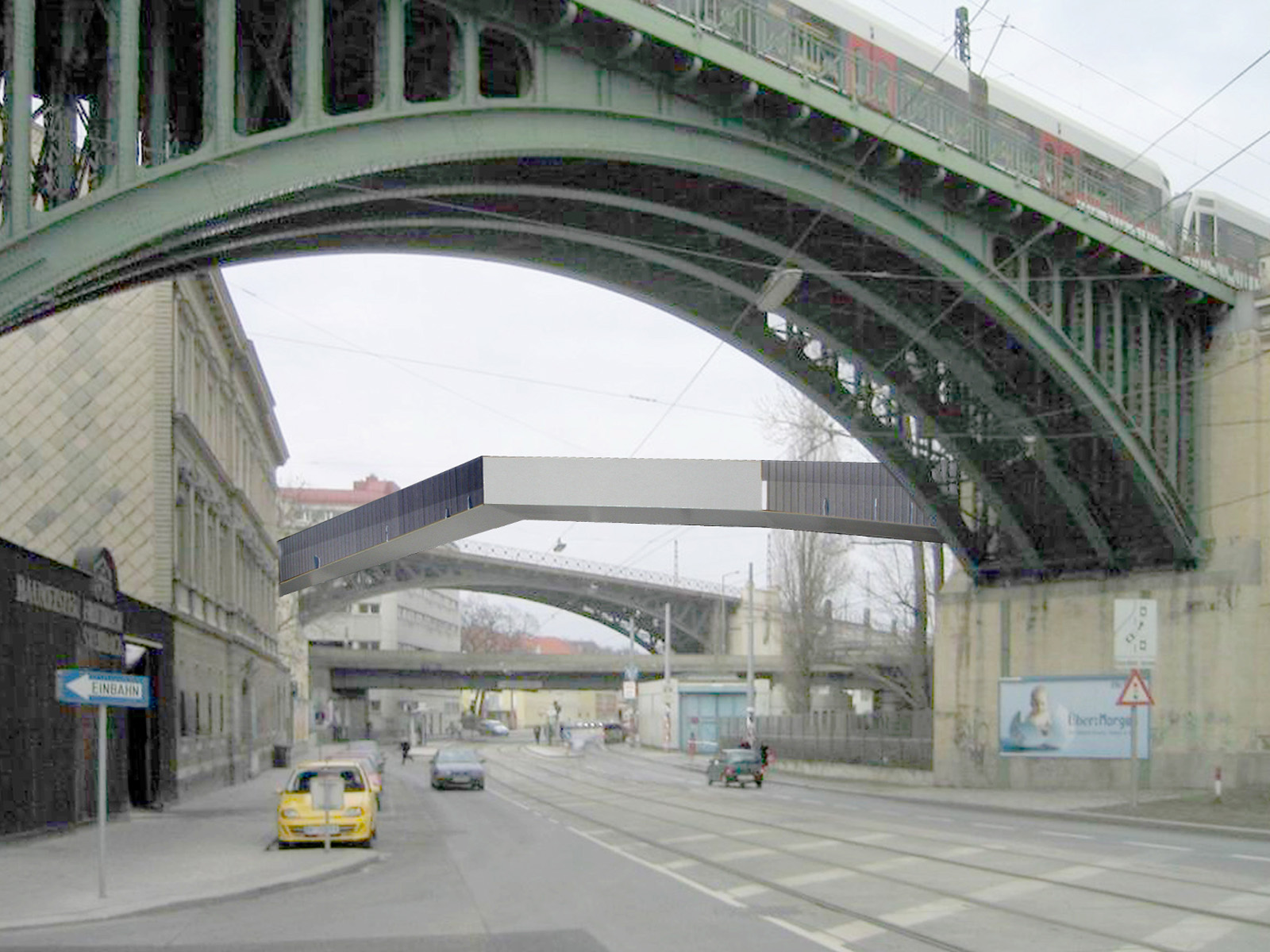 Urban bridge photo