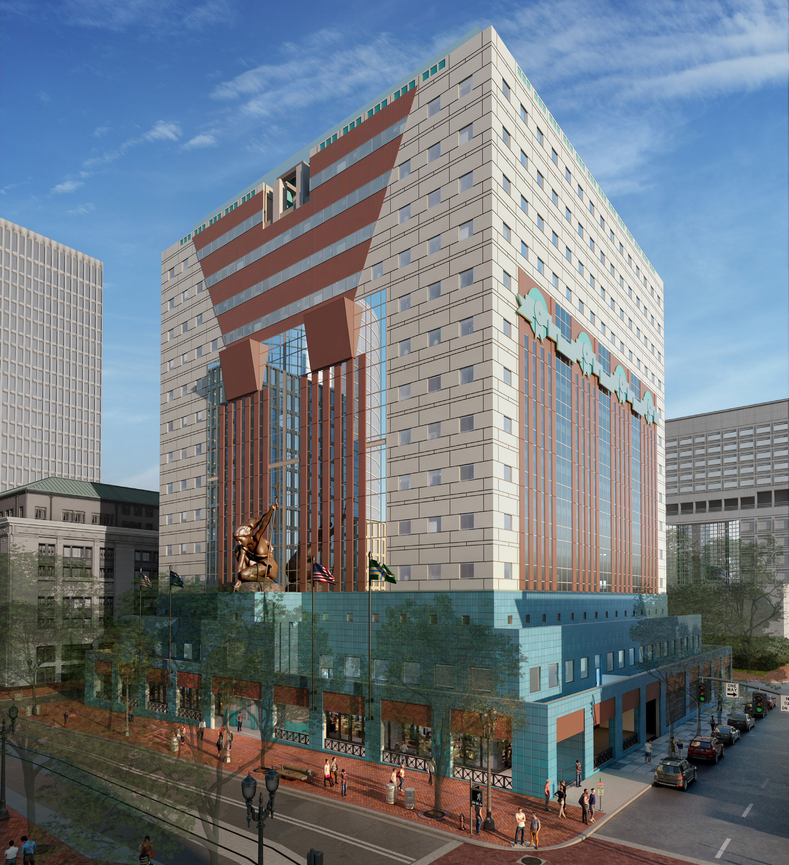 Rebuild of Portland Building Approved (images) - Next Portland
