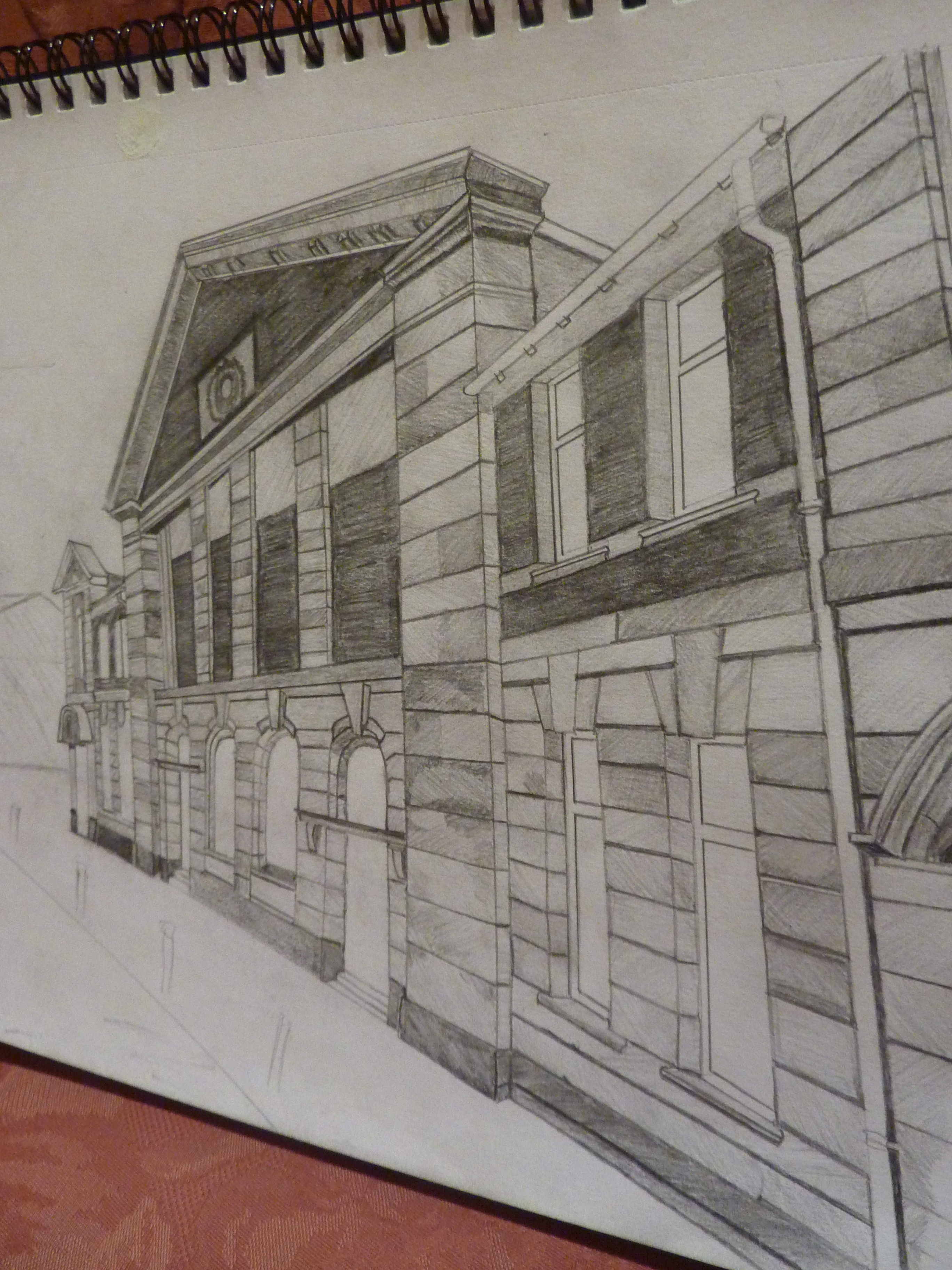 Urban Building Sketch by eyop1 on DeviantArt