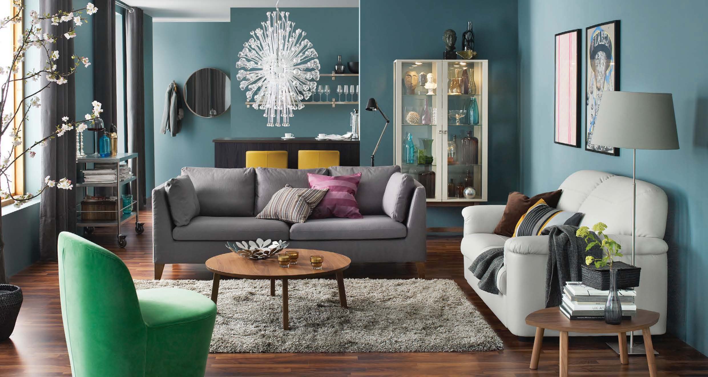 artsy-urban-living-room | Interior Design Ideas.