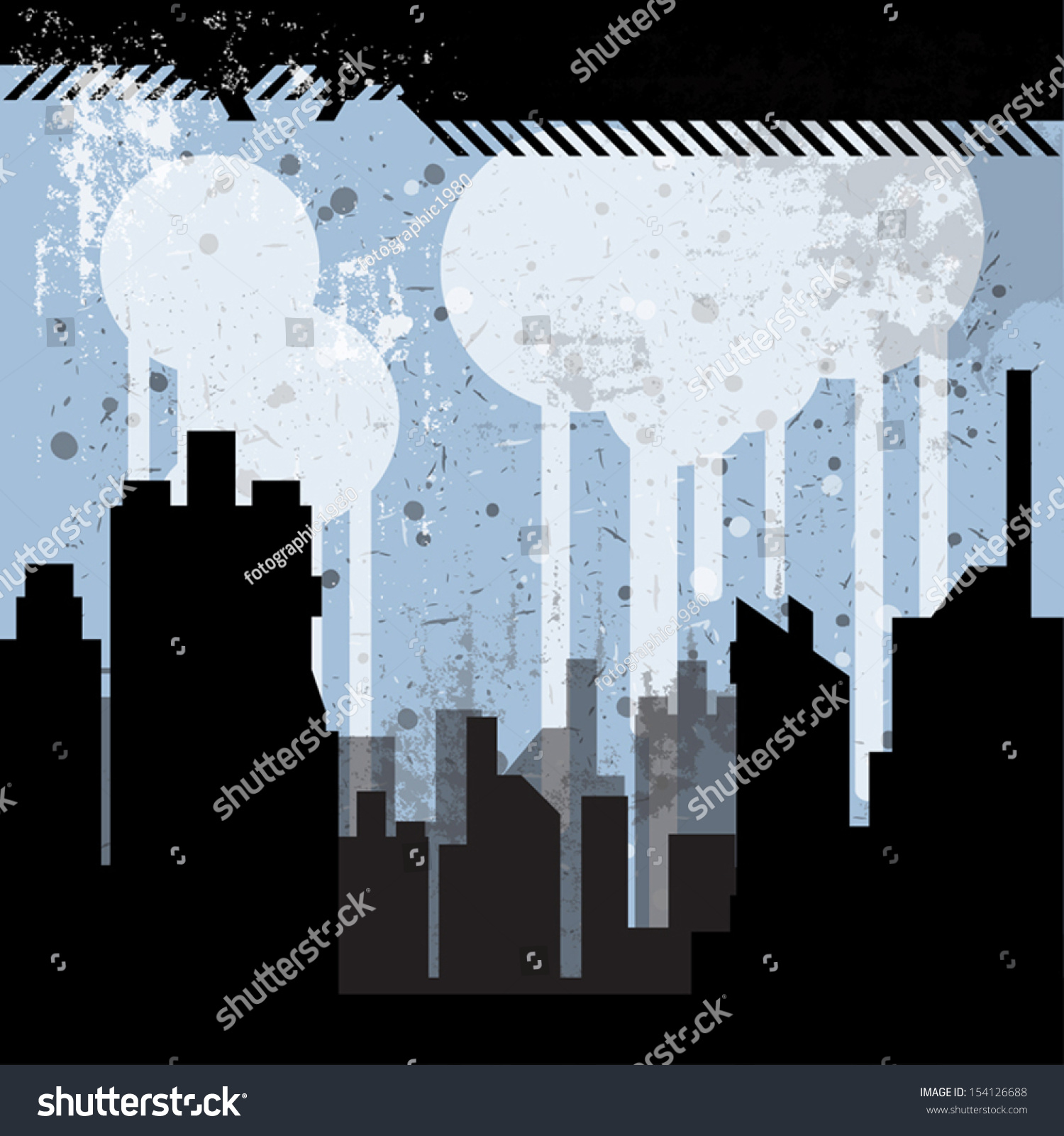 Vector Urban Grunge Background Stock Vector 154126688 - Shutterstock