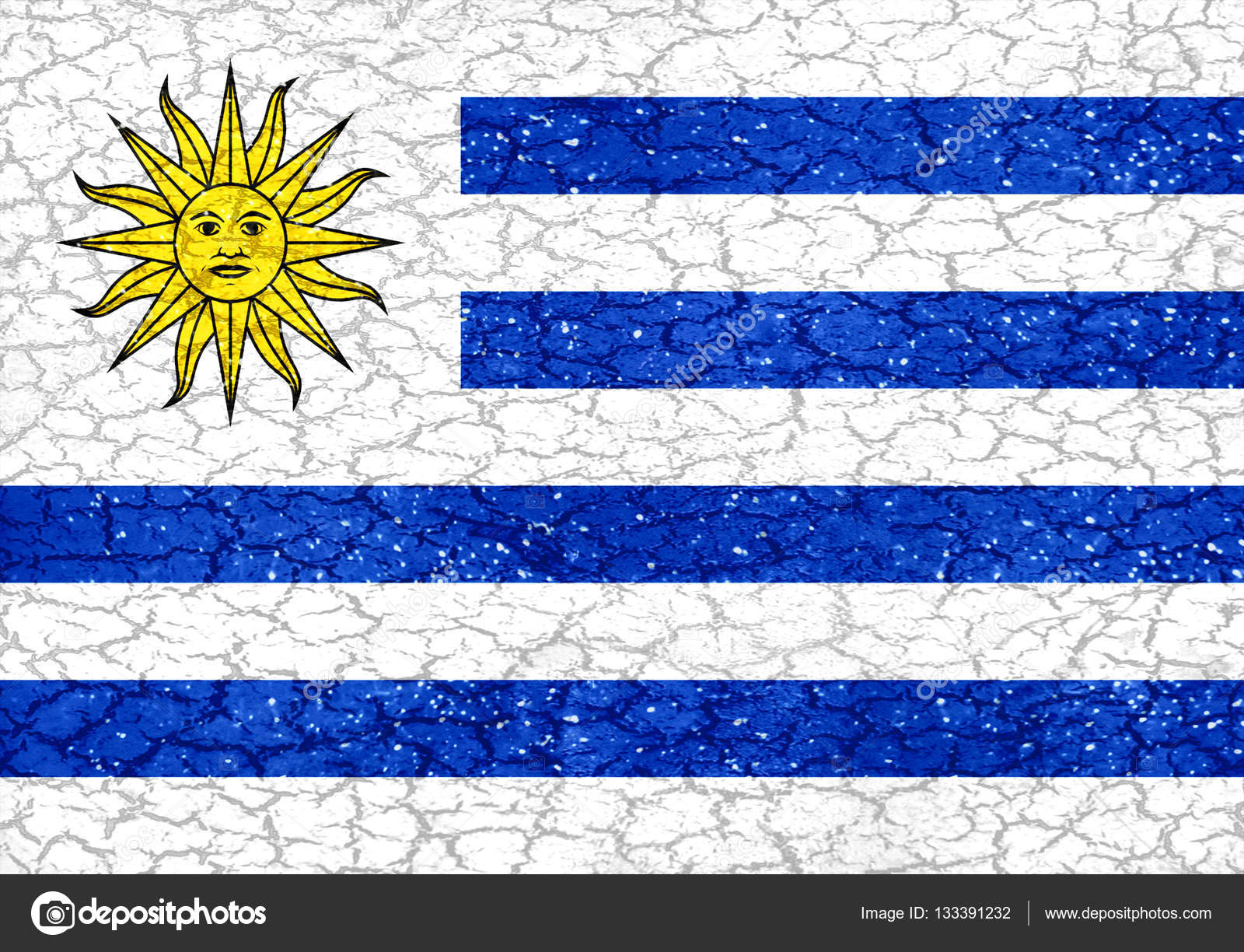 Grunge Style Uruguay National Flag — Stock Photo © DanFLCreativo ...