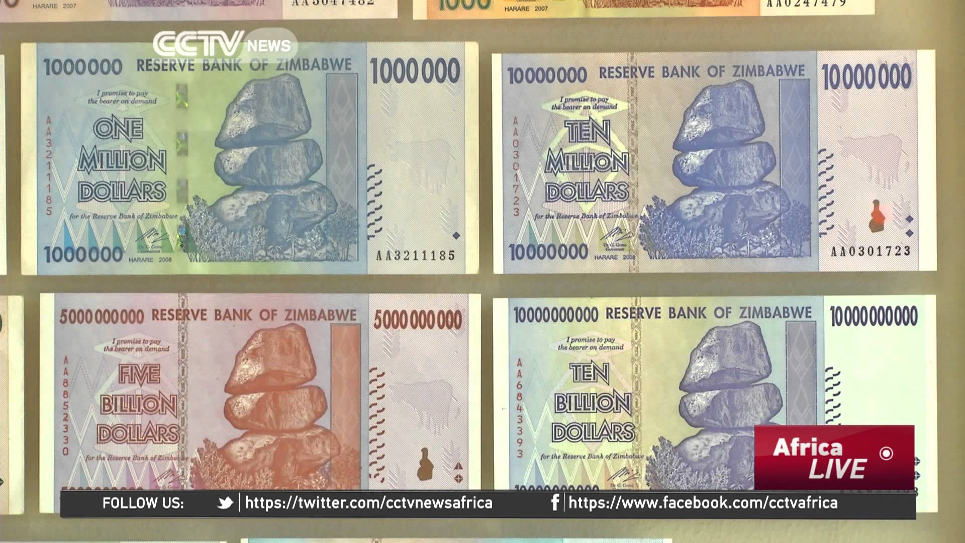 Holders of old Zimbabwe dollars get US Dollars - YouTube