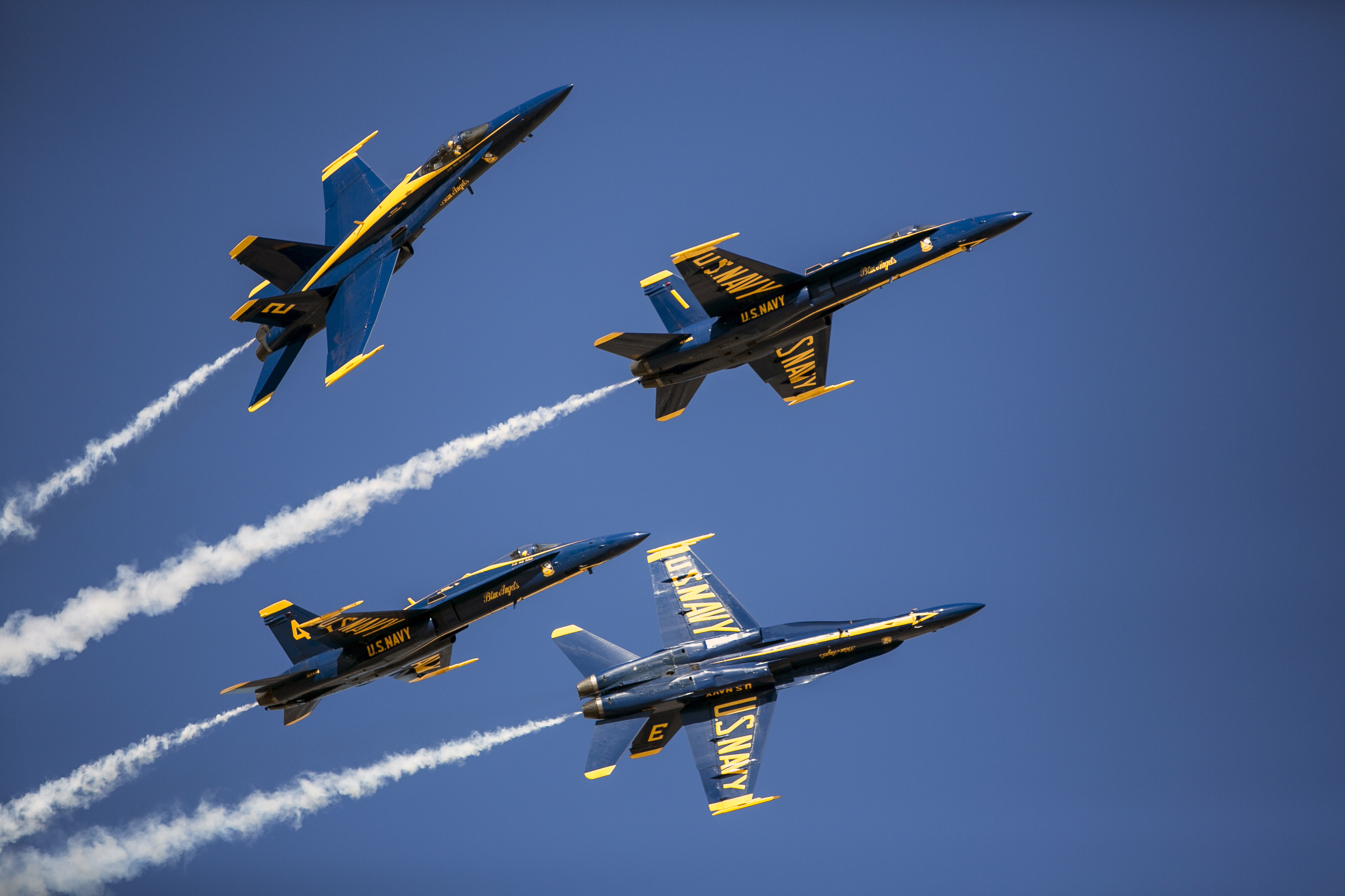 SAN DIEGO (Sept. 24, 2016) U.S. Navy Blue Angels perform a aerobatic ...