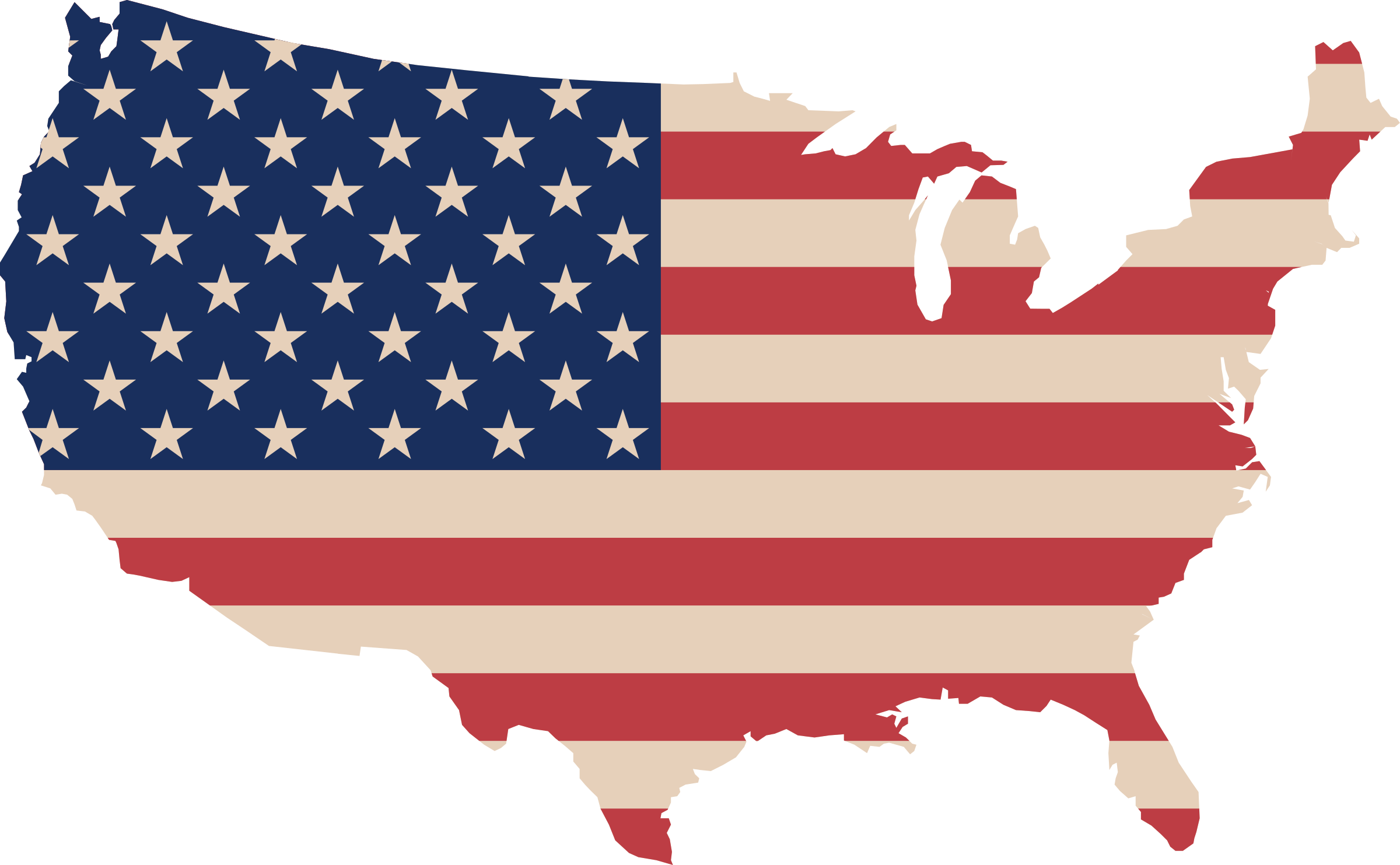 USA map and flag Icons PNG - Free PNG and Icons Downloads