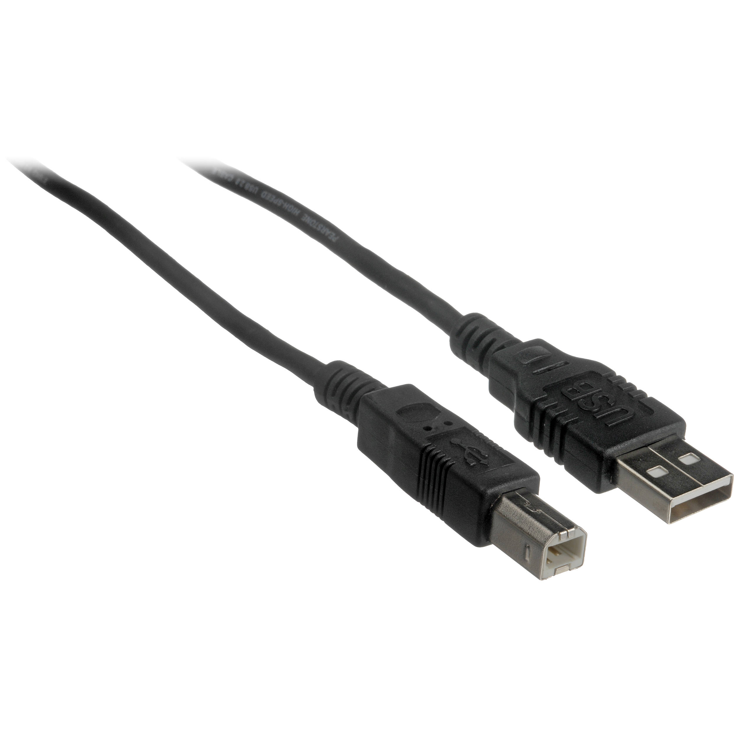 Pearstone USB 2.0 Type A Male to Type B Male Cable - 6' USB-AB6