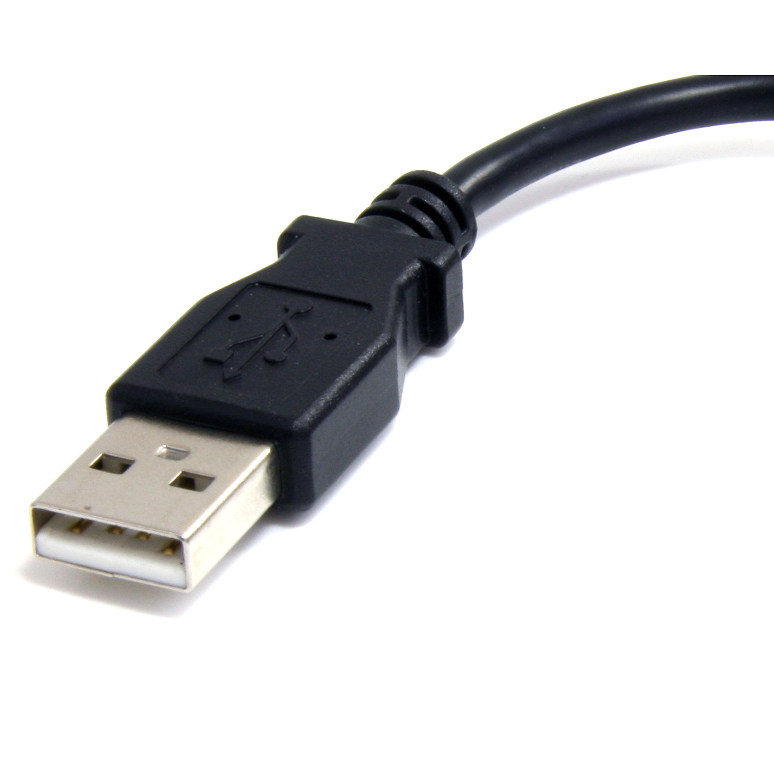 Amazon.com: StarTech.com 6 Inch Micro USB Cable - A to Micro B ...