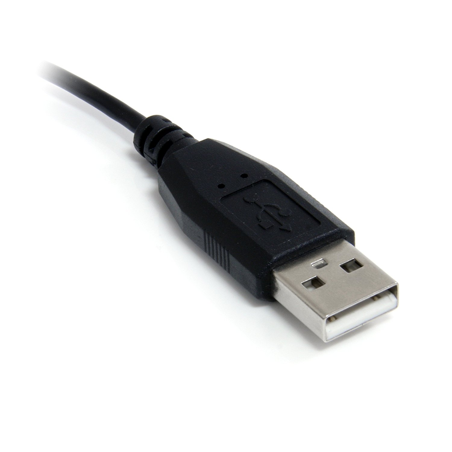 Amazon.com: StarTech.com Micro USB Cable - A to Right Angle Micro B ...