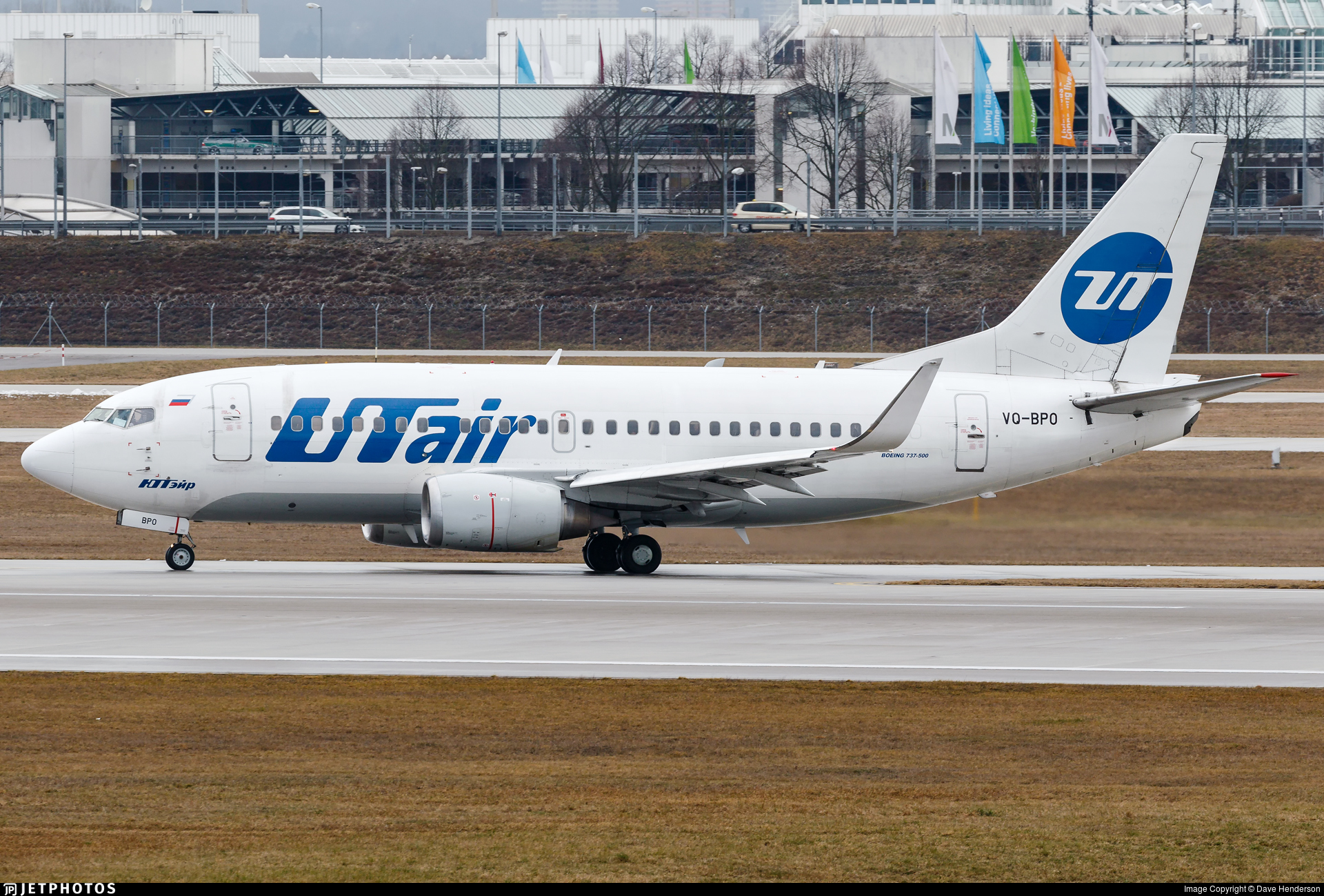 VQ-BPO | Boeing 737-524 | UTair Aviation | Dave Henderson | JetPhotos
