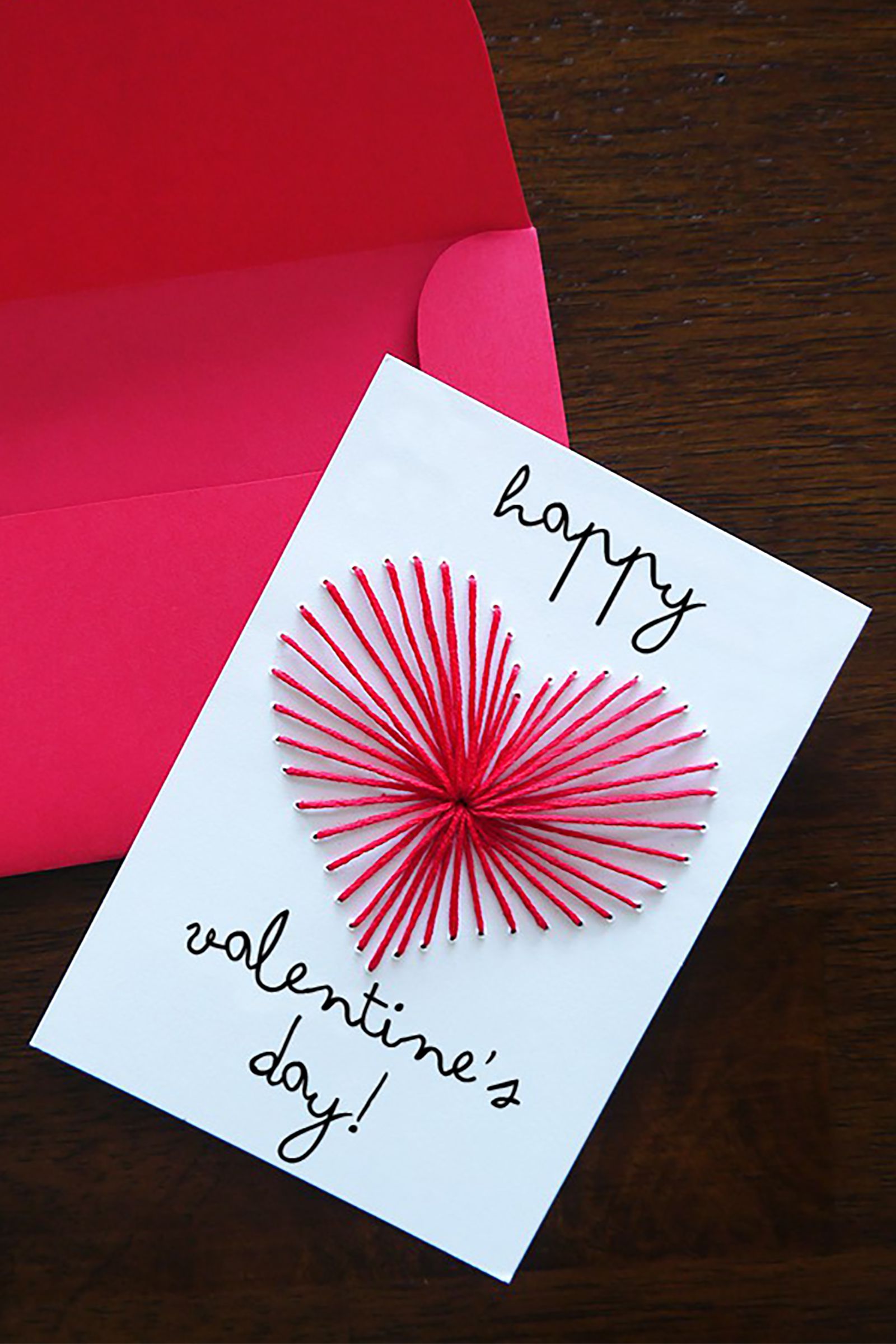 26 DIY Valentine's Day Cards - Homemade Valentines - Country Living