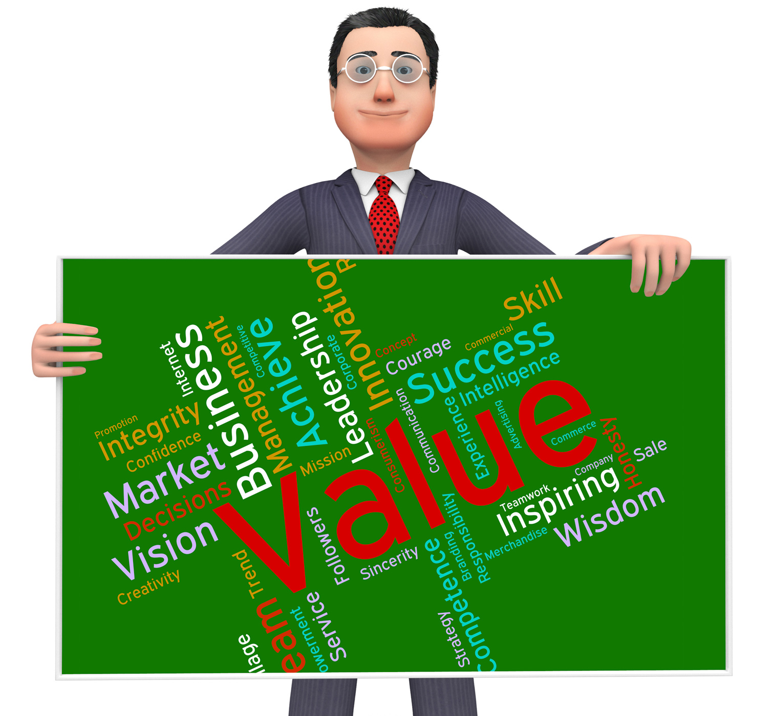 Value words indicates quality assurance and certified photo