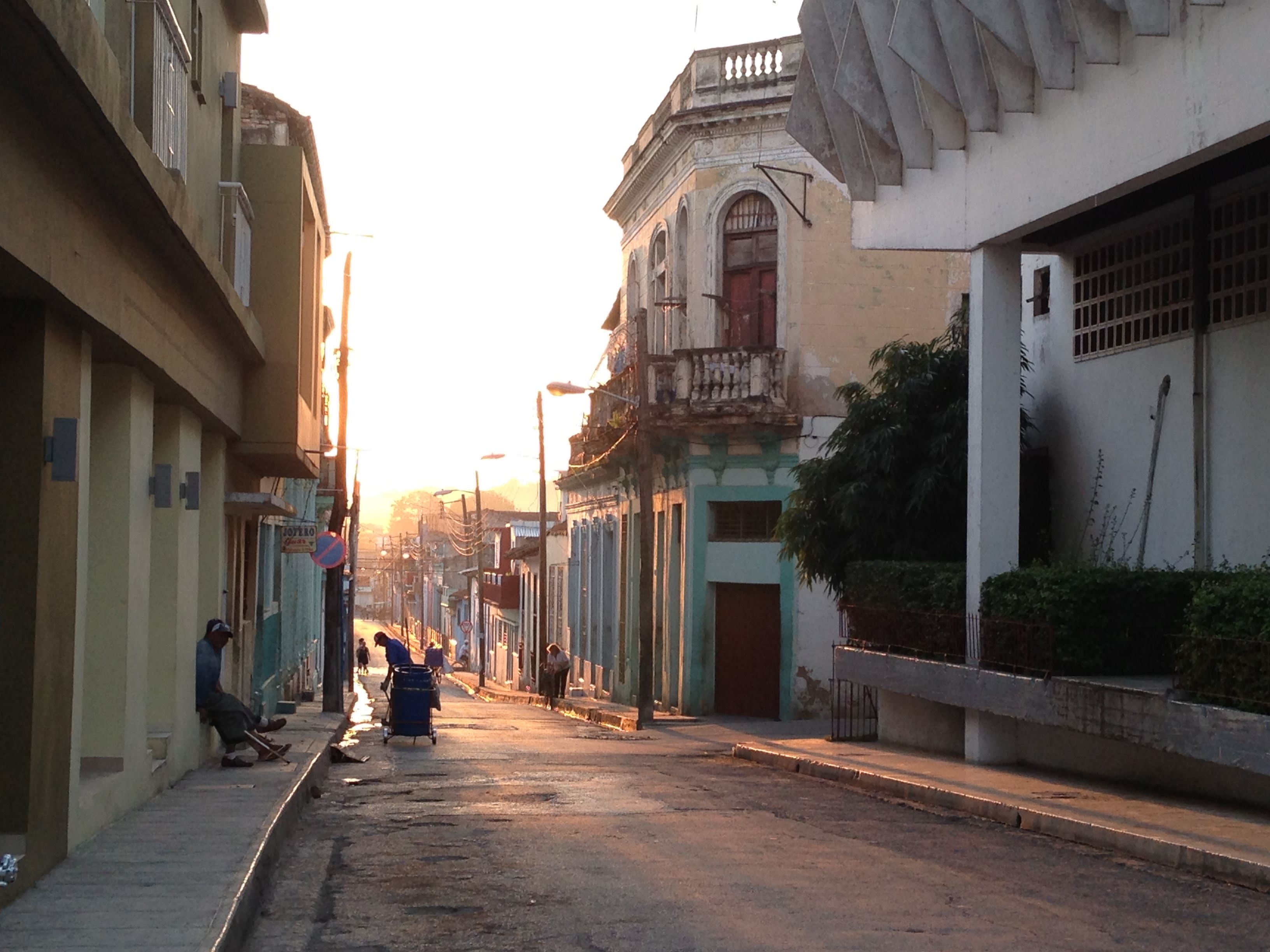 Early in the morning roaming the streets of Matanzas. The City of ...