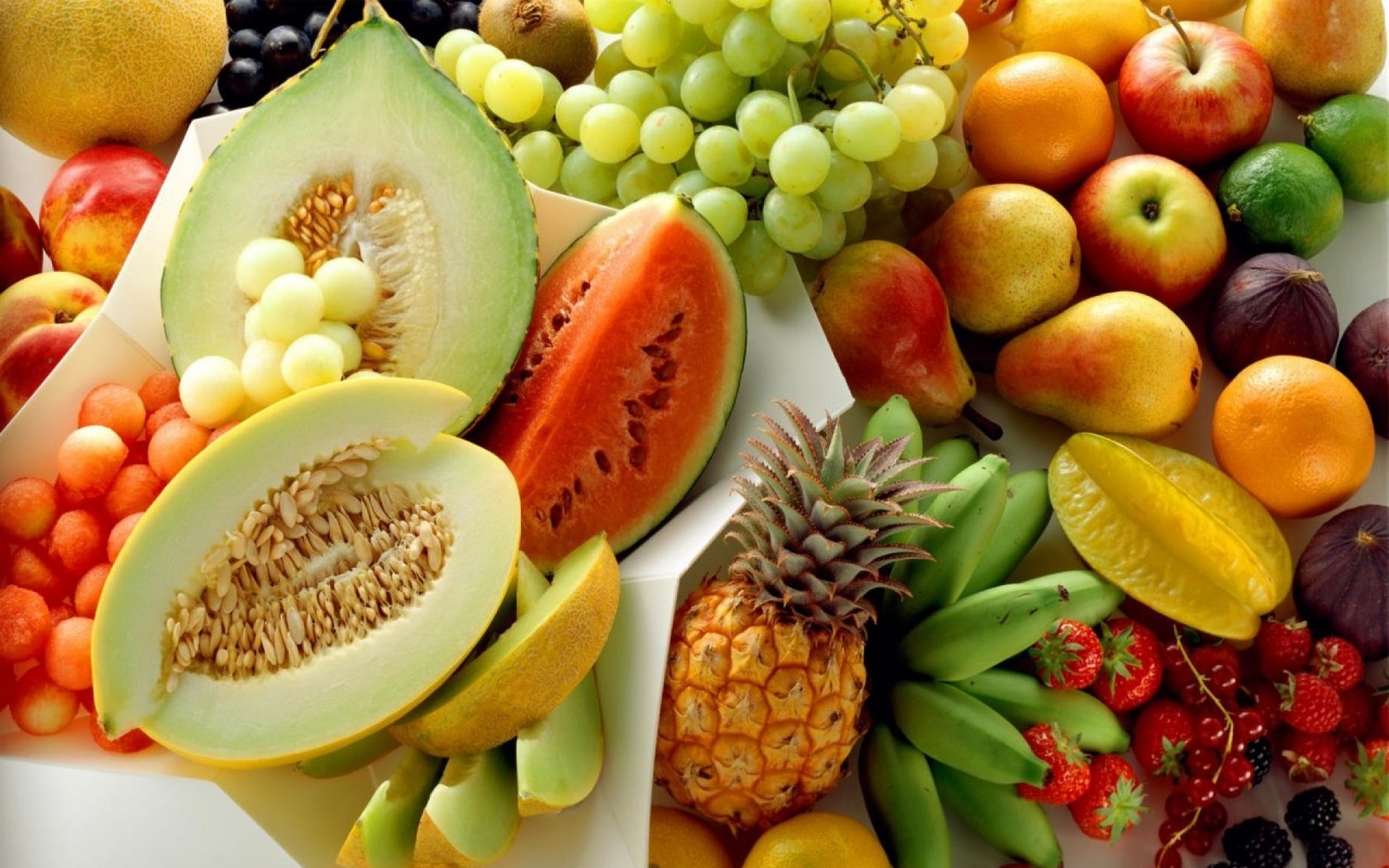 A Variety of Fruits - Wallpaper #32118