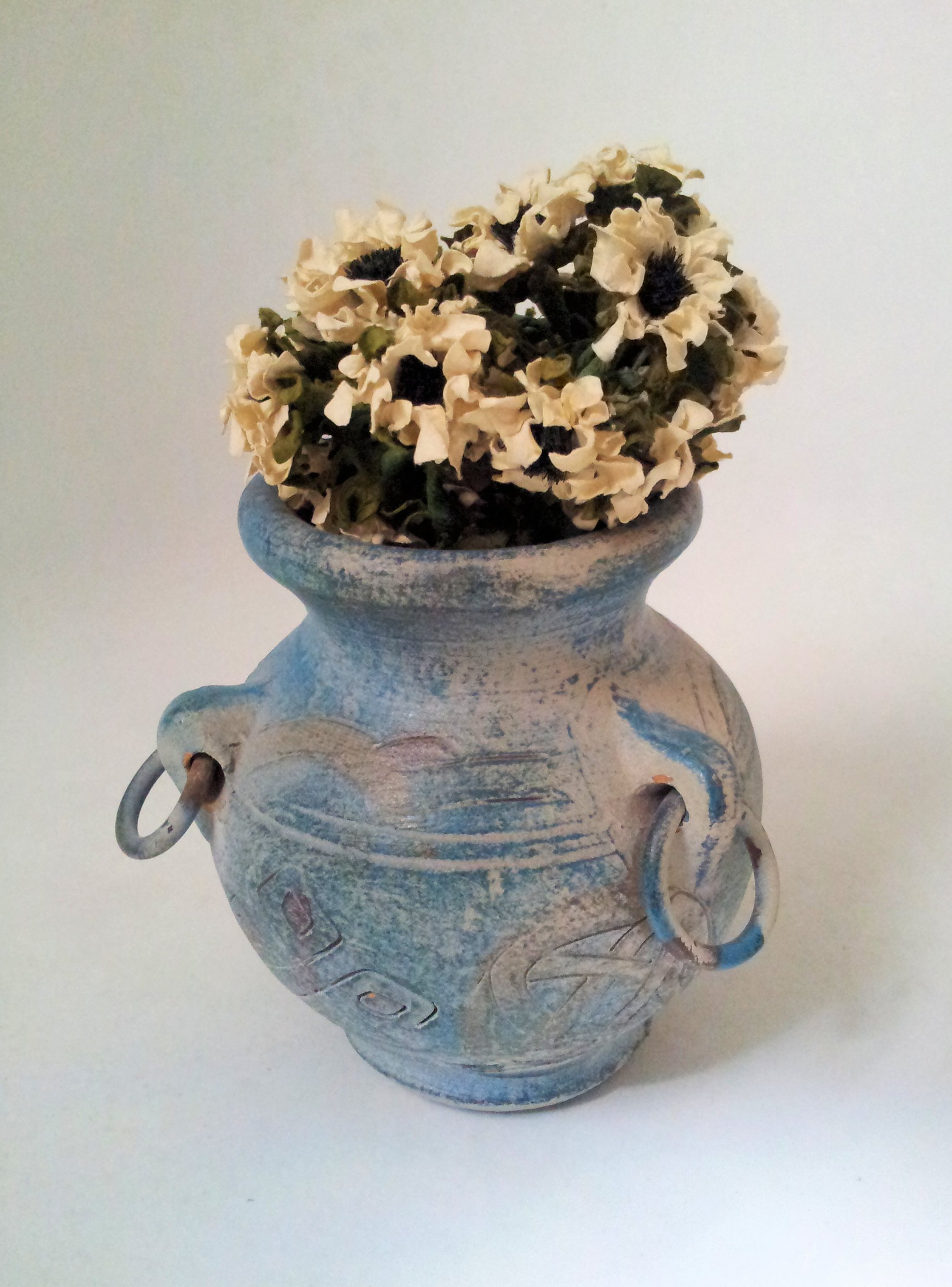 Vase with flowers photo