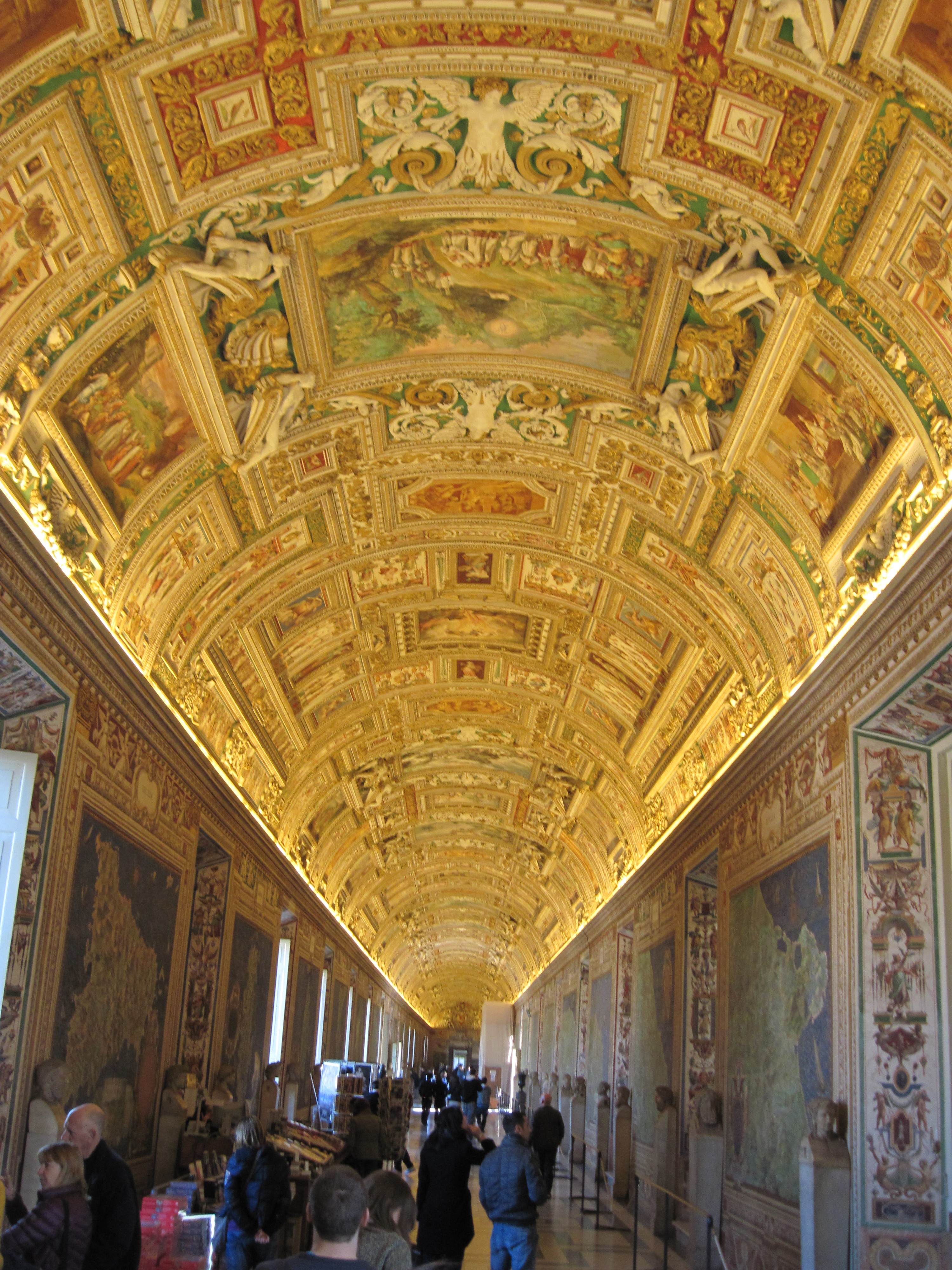 Vatican museum ceiling photo