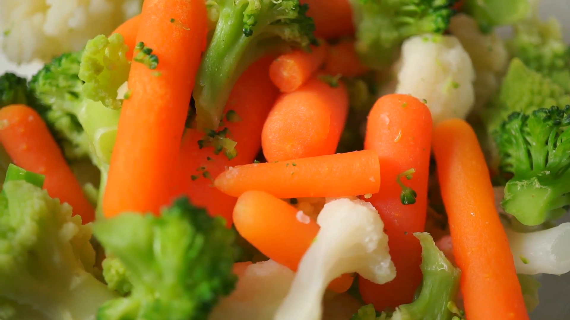 Adding salt to vegetable salad, close up video Stock Video Footage ...