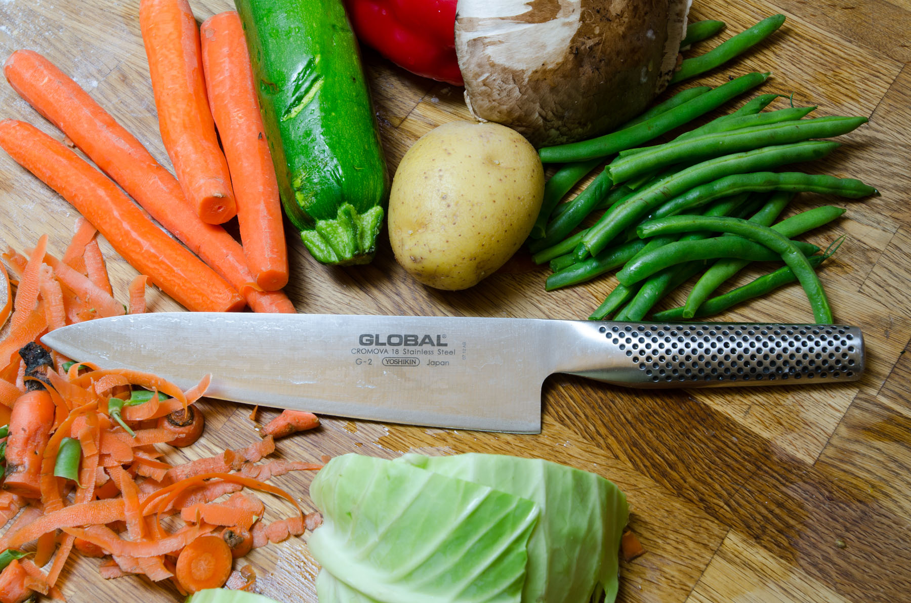 Chopping Vegetables for Soup |