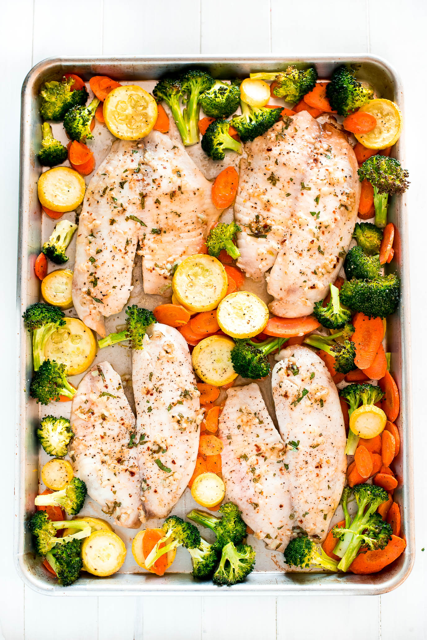 Baked Tilapia and Roasted Veggies | The Recipe Critic