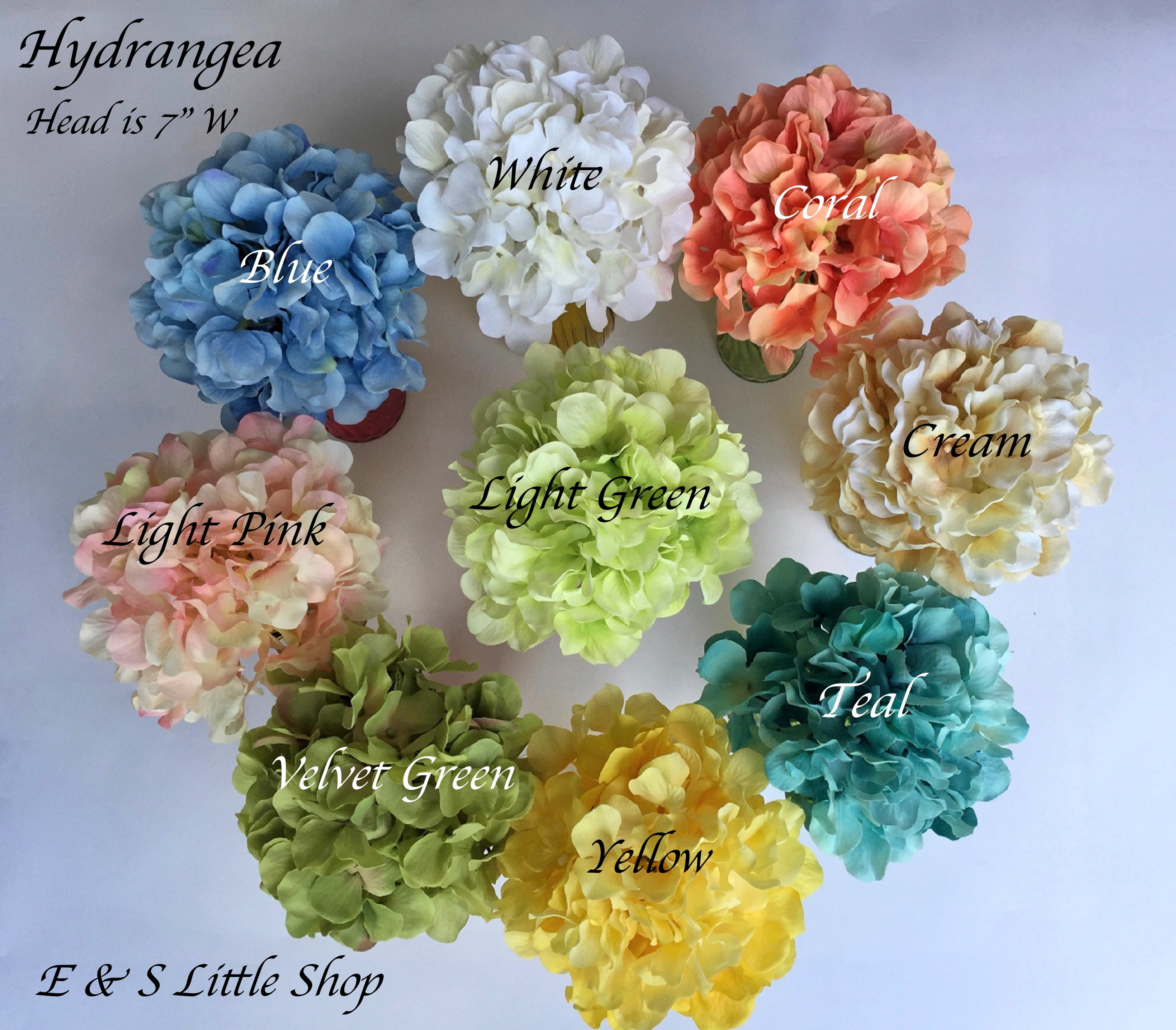 Add on Hydrangeas-Floral Arrangement-Velvet Hydrangea