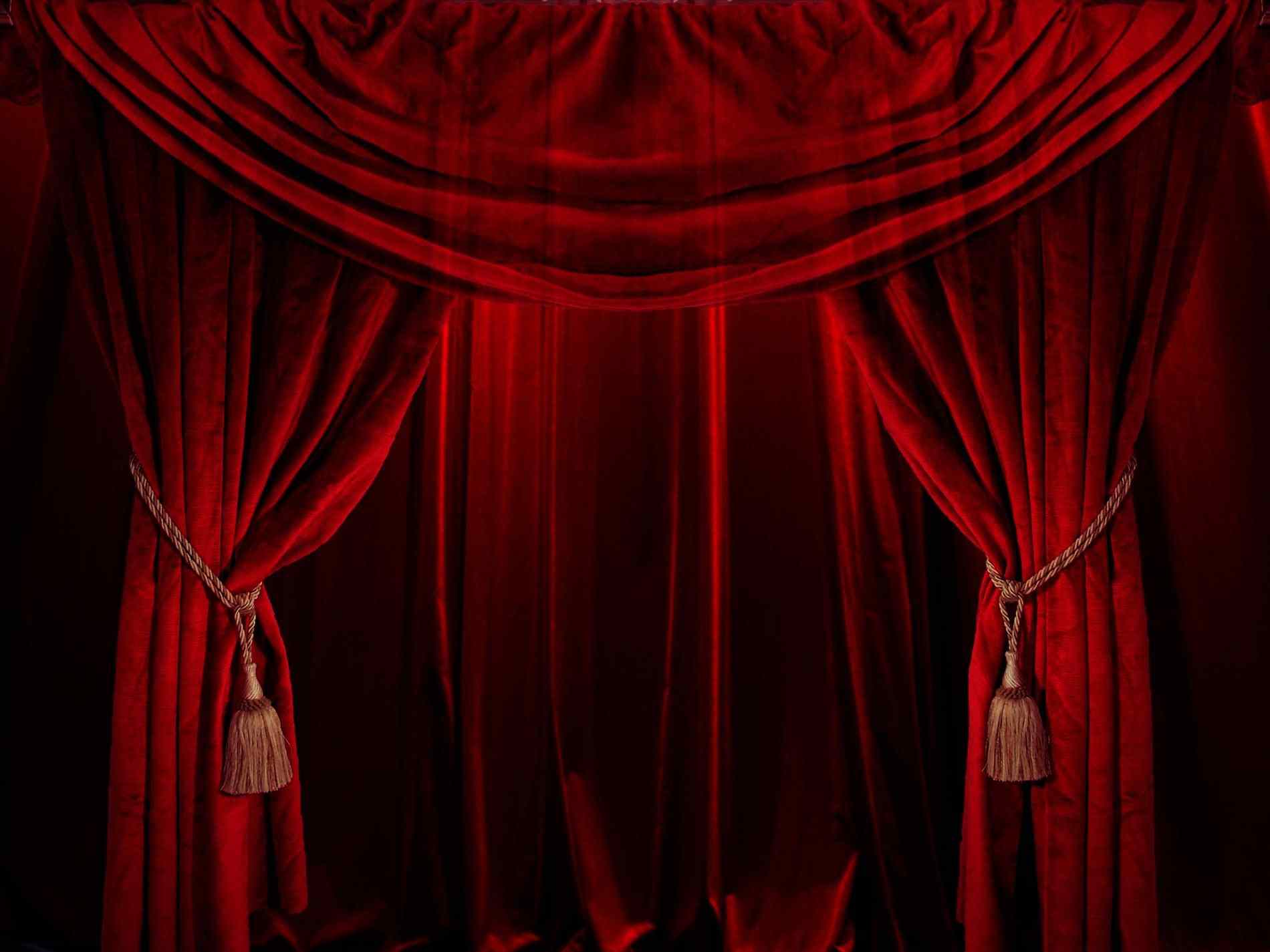 Curtains : Opening With Alpha Matte Beautiful Nz Beautiful Red ...
