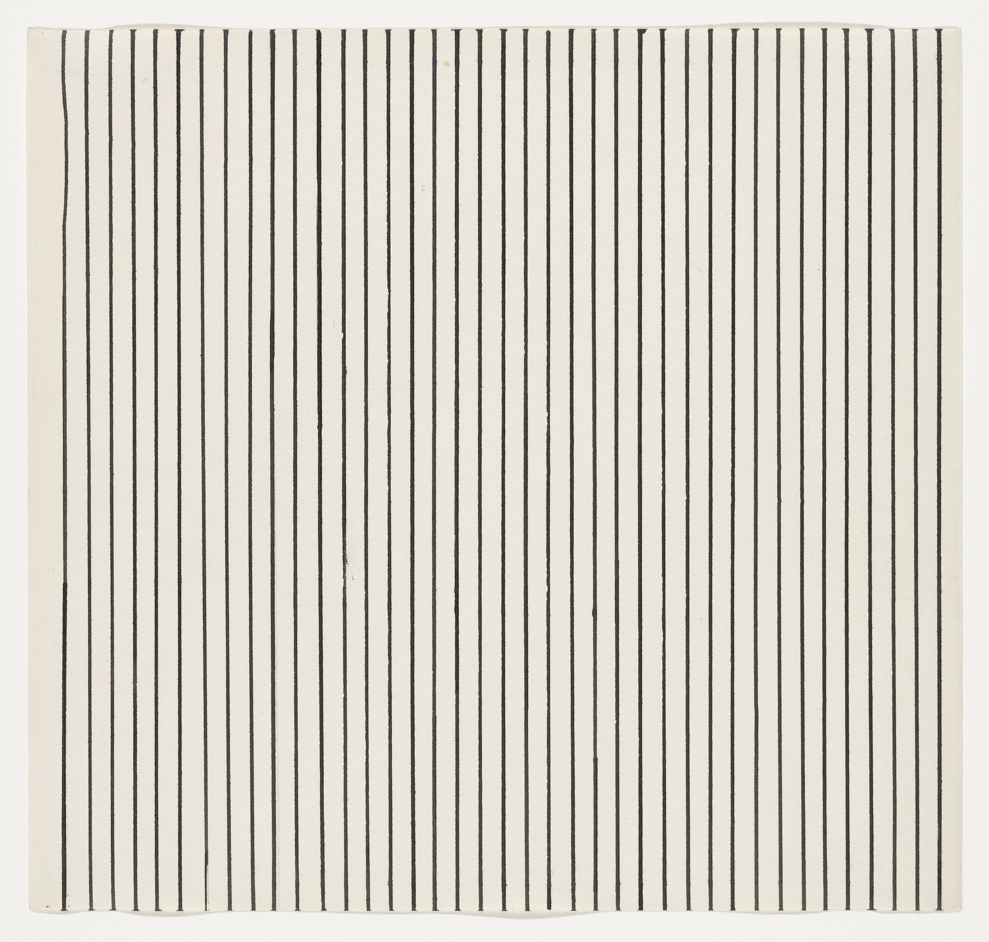 Ellsworth Kelly. Vertical Lines from the series Line Form Color ...
