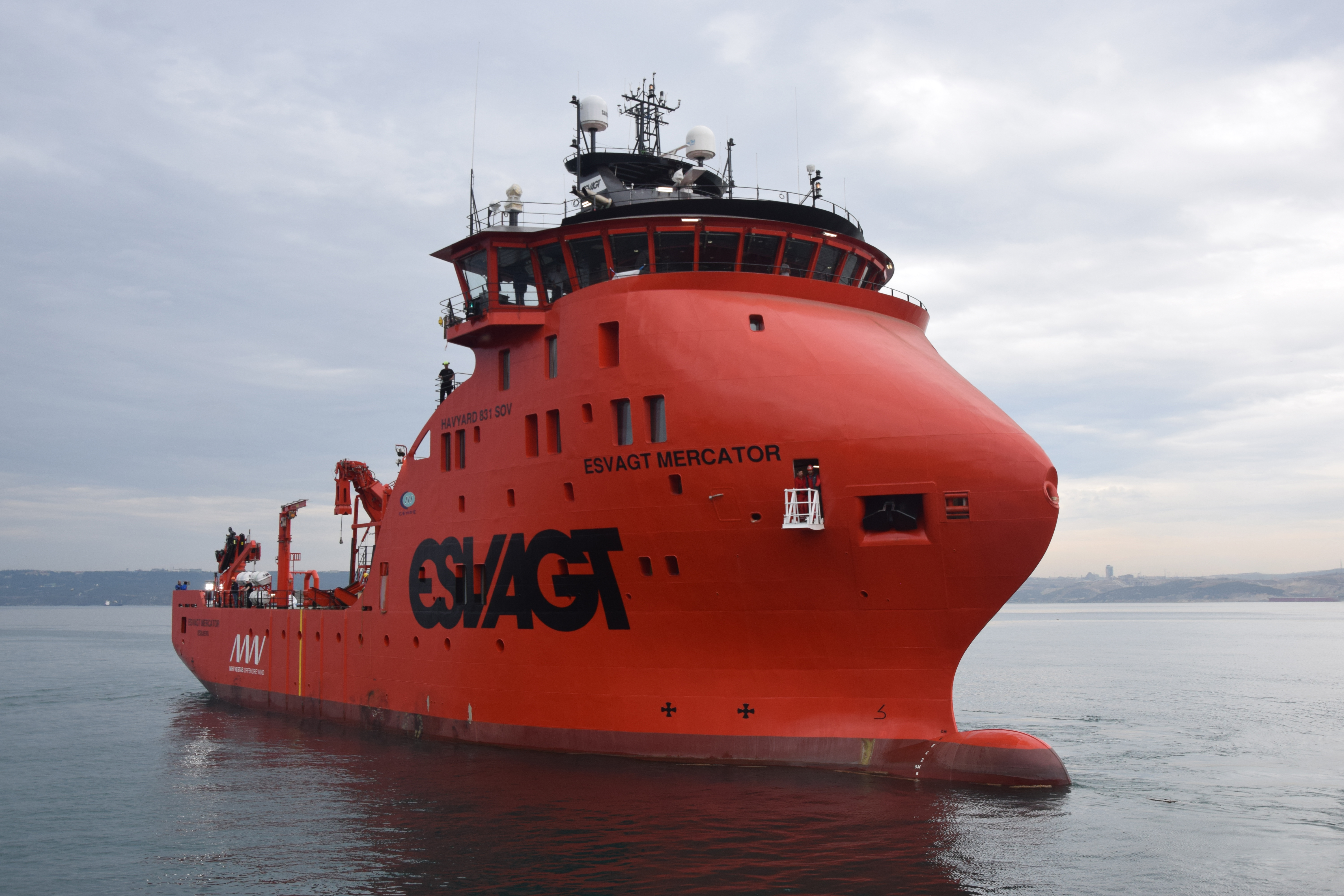 MHI Vestas and Esvagt officially name hi-tech service vessel for ...
