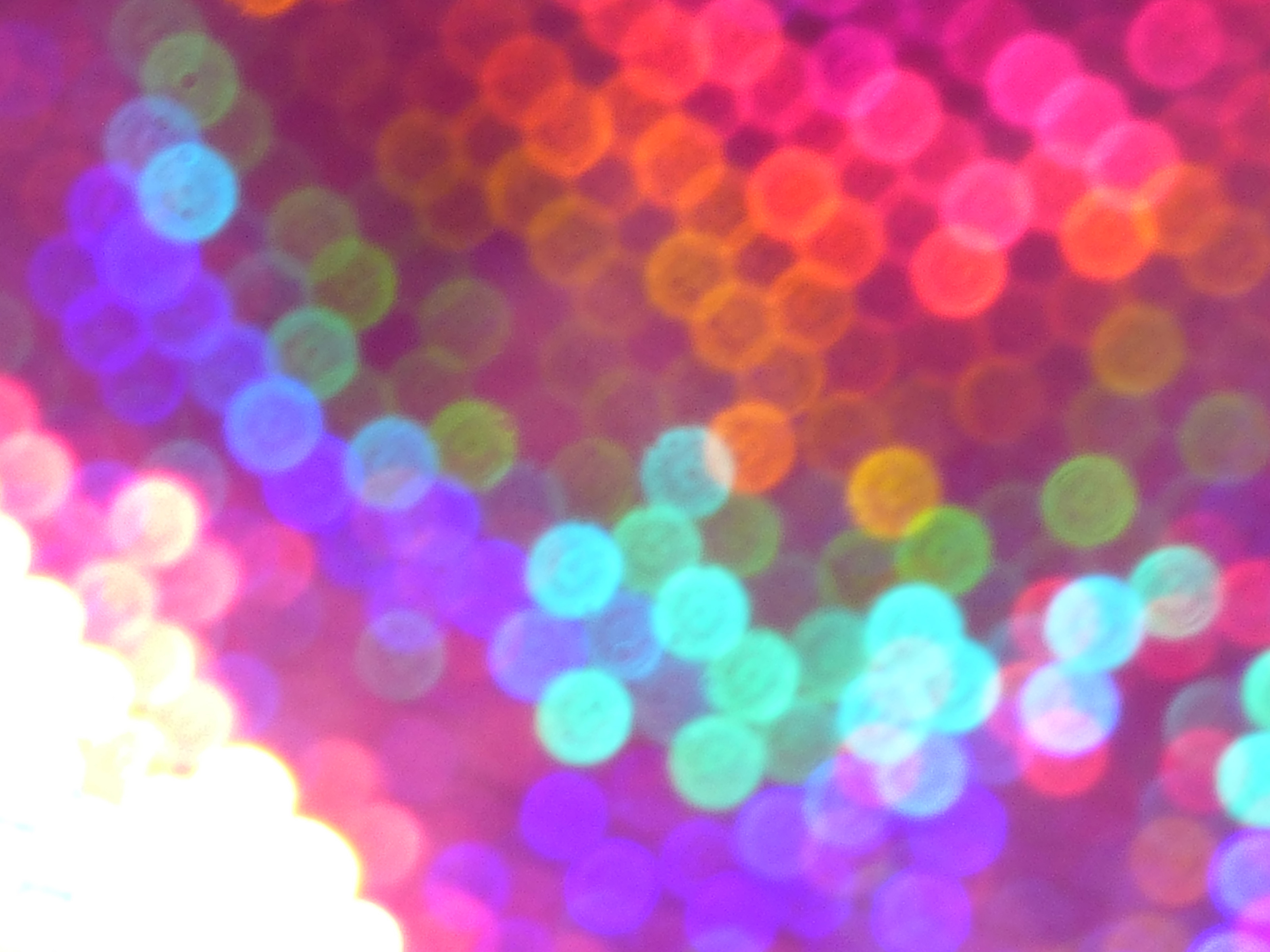 Colorful bokeh in the colors of the rainbow-8515 | Stockarch Free ...