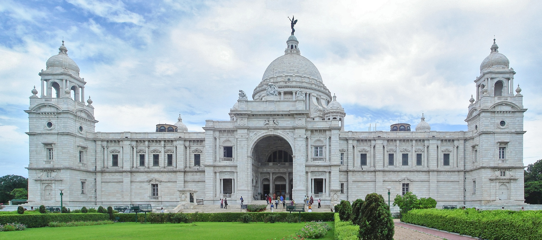 File:Victoria Memorial Kolkata panorama.jpg - Wikimedia Commons
