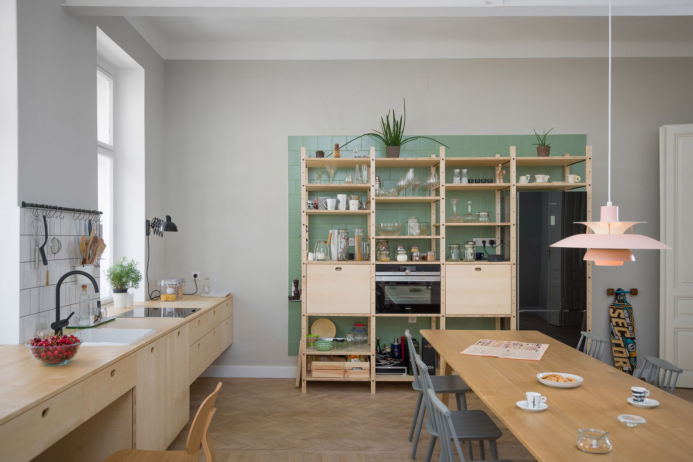 This Vienna apartment renovated by Slovenian architects Kombinat ...