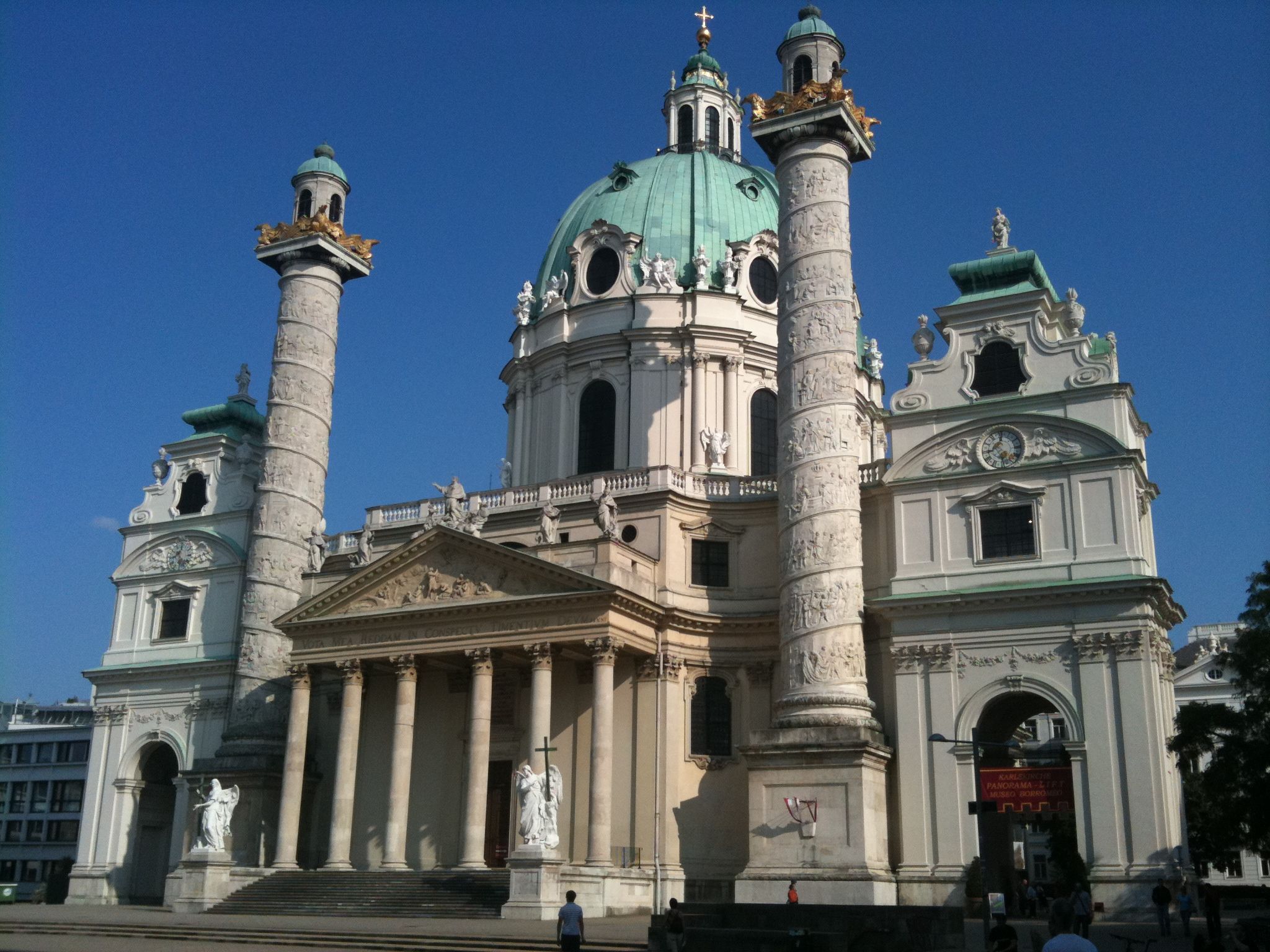 Vienna Architecture Austria St. Charles Church - 465 :: World All ...