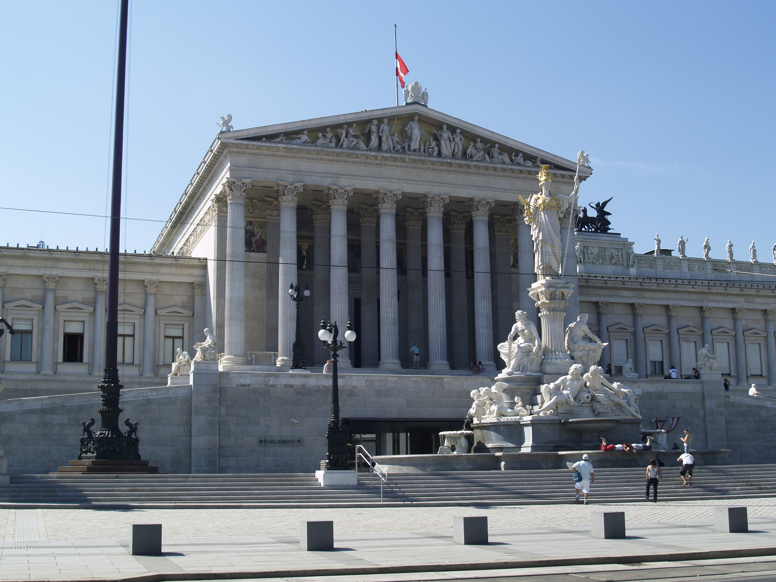 Vienna - house of parliament photo