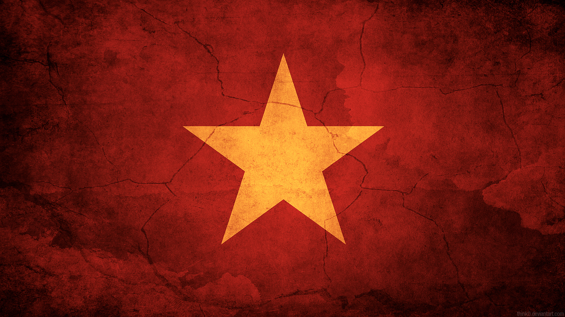 Vietnam grunge flag photo